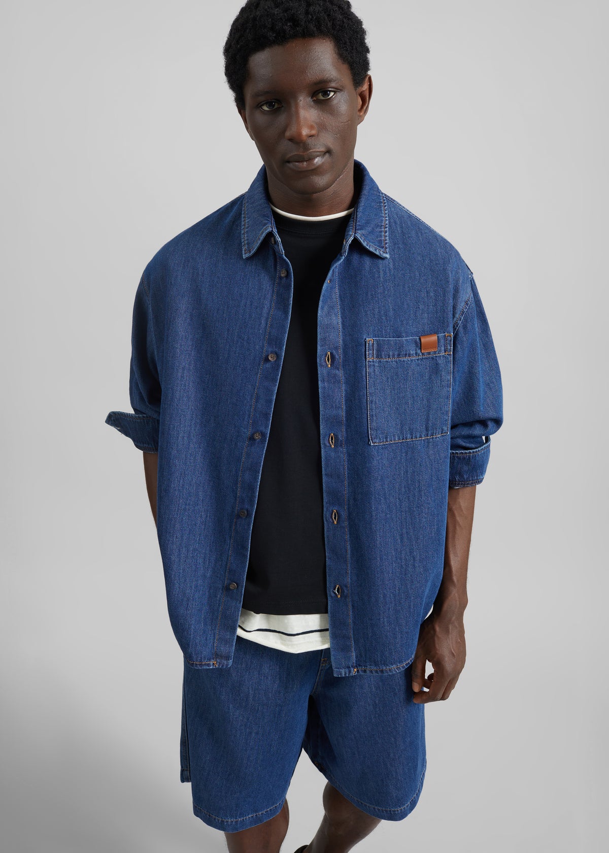 Darkpark Brad Jogger Fit Shorts Denim - Medium Full - 6