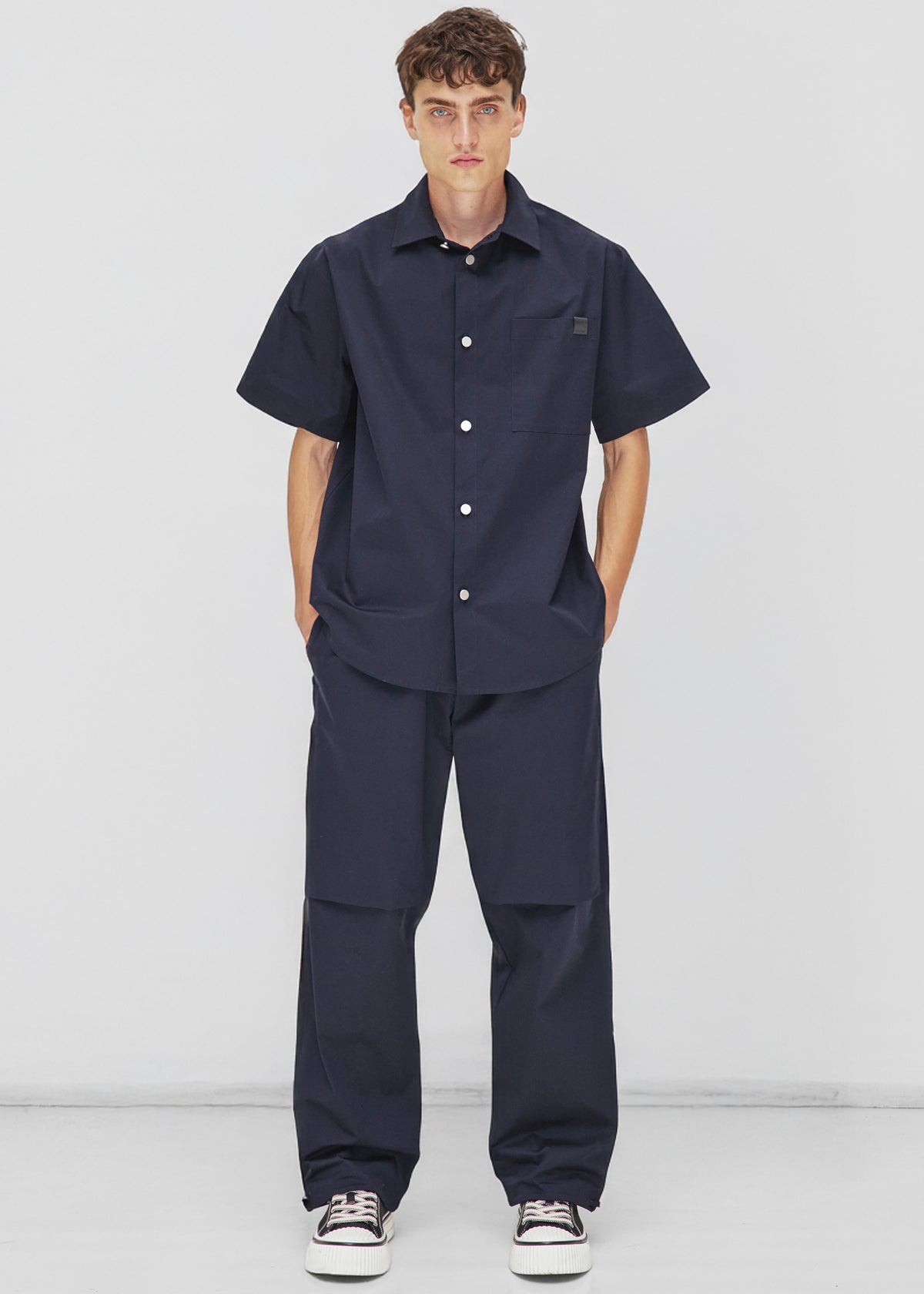 Darkpark Jordan Relax Fit Trousers - Blue Navy - 2
