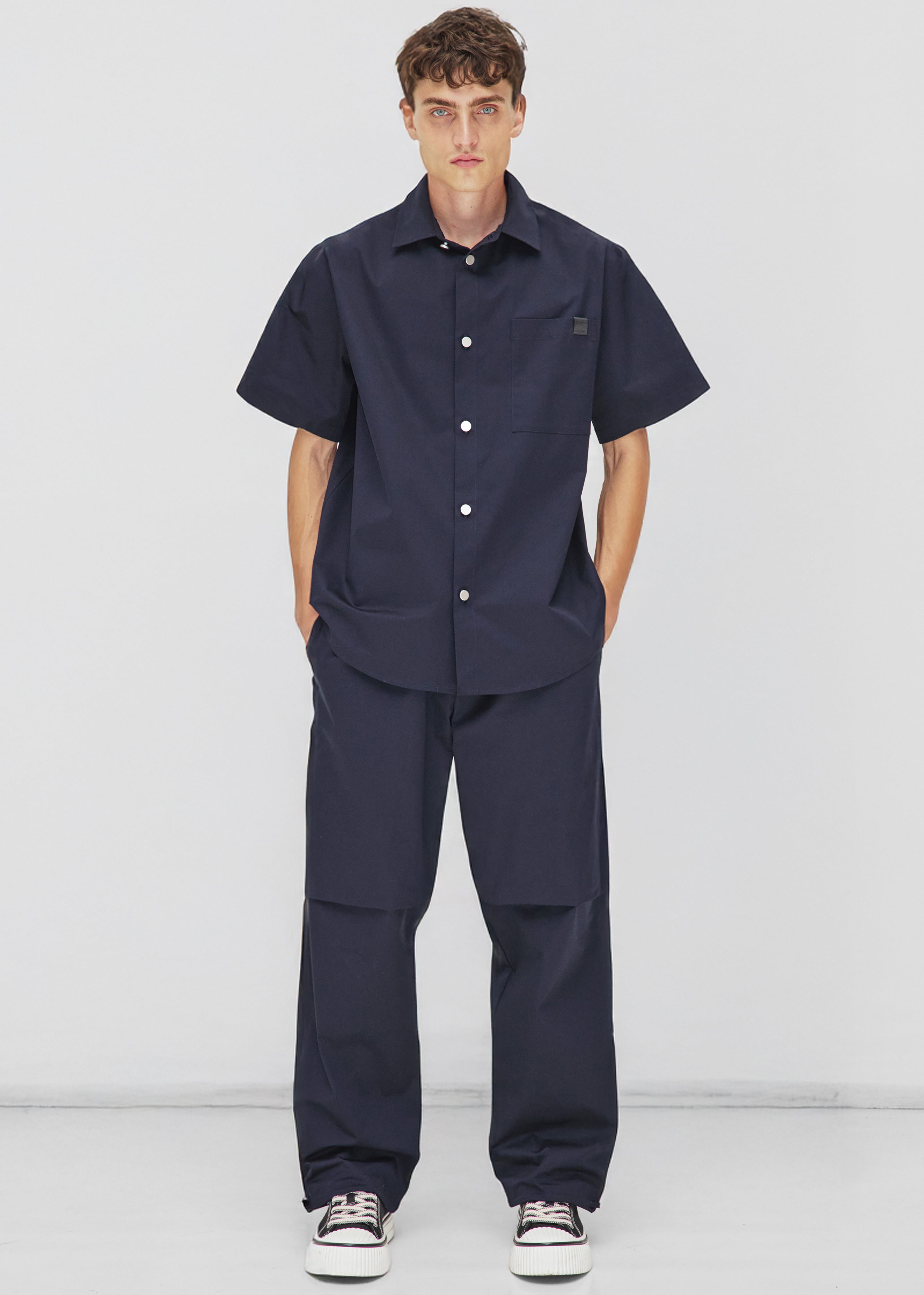 Darkpark Jordan Relax Fit Trousers - Blue Navy - 2