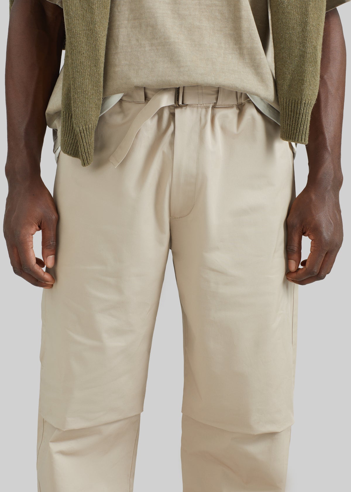 Darkpark Jordan Relax Fit Trousers - Taupe - 3