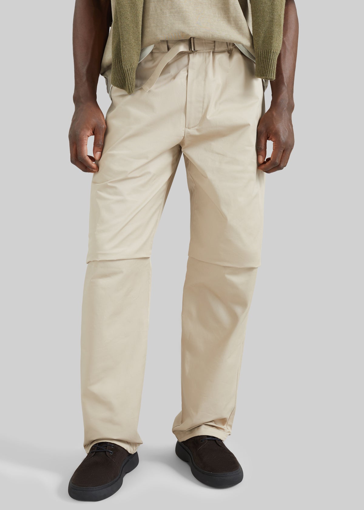 Darkpark Jordan Relax Fit Trousers - Taupe - 5