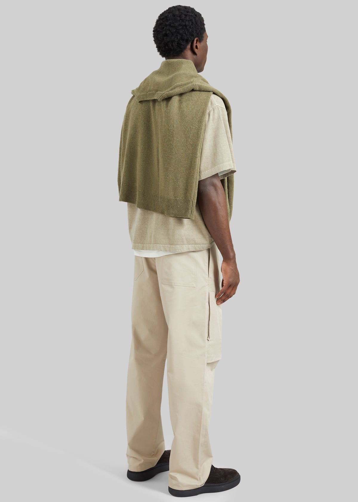 Darkpark Jordan Relax Fit Trousers - Taupe - 6
