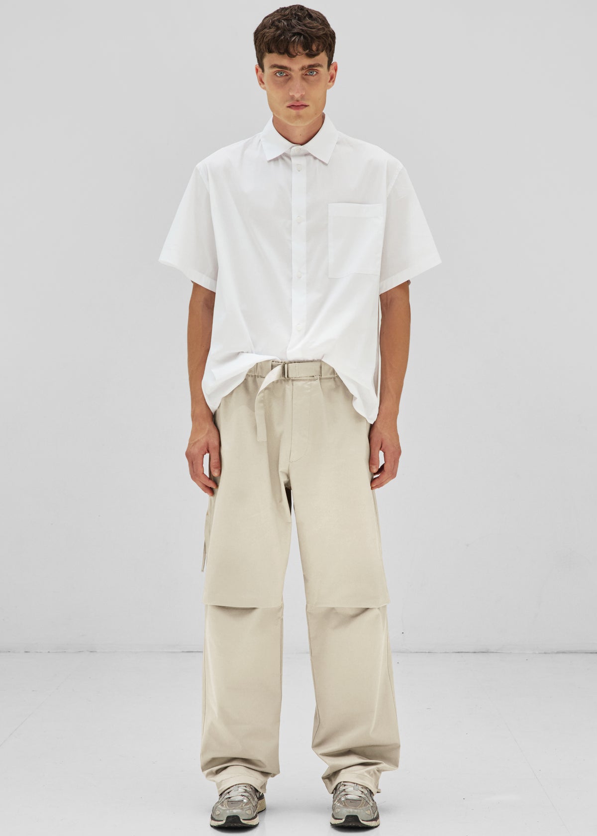 Darkpark Jordan Relax Fit Trousers - Taupe - 1