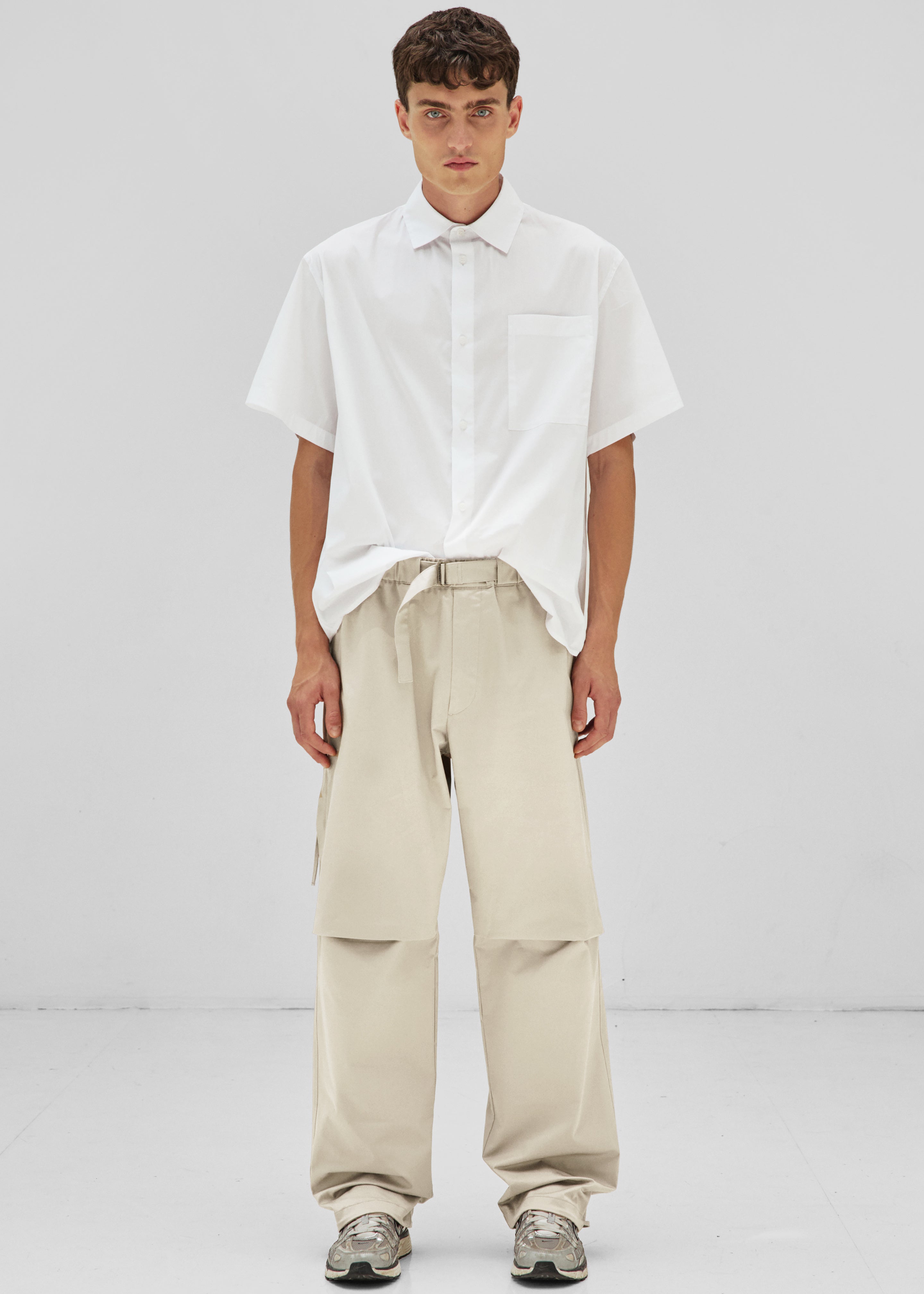 Darkpark Jordan Relax Fit Trousers - Taupe - 1