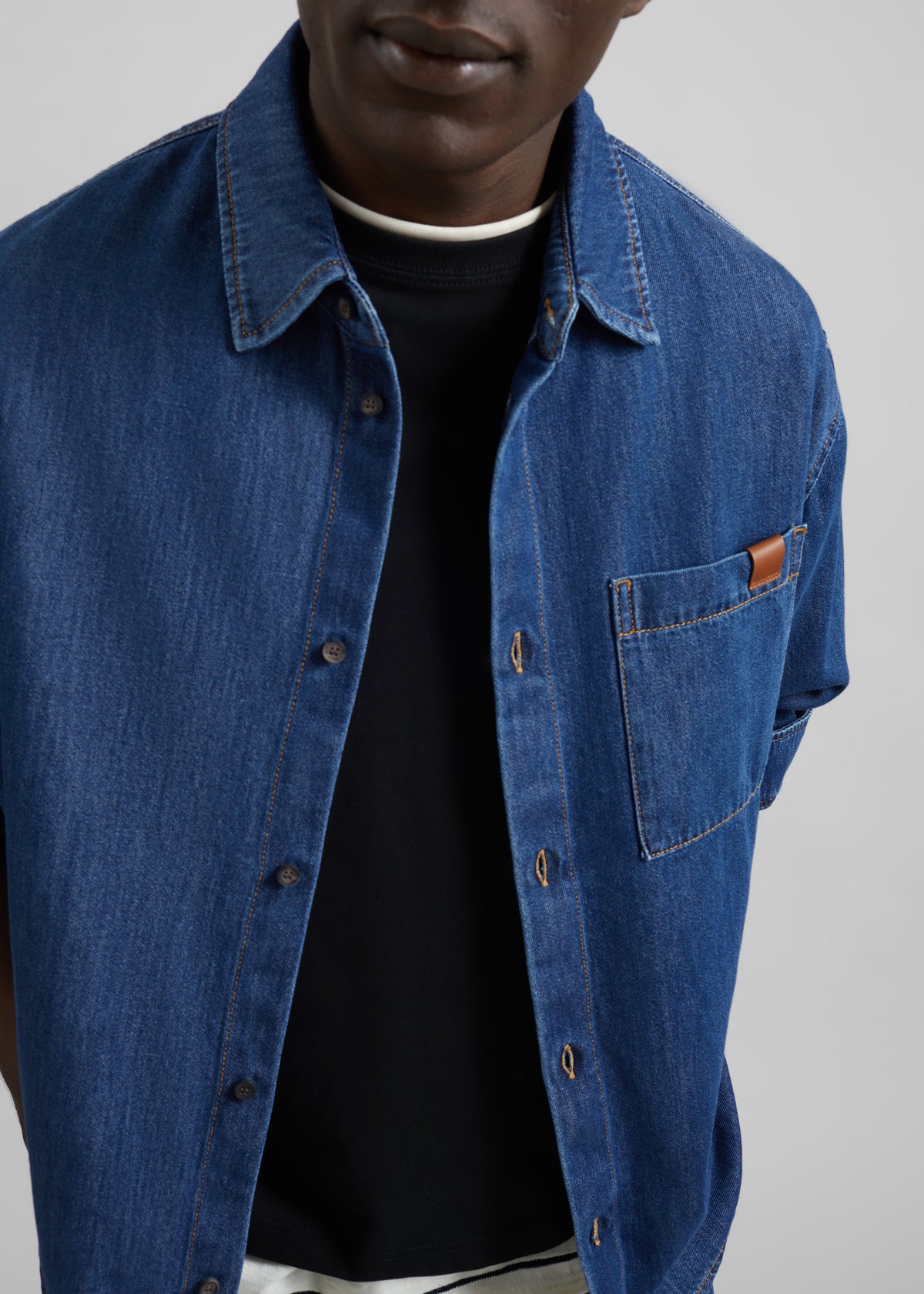 Darkpark Keanu Patch Pocket Shirt - Medium Full - 3