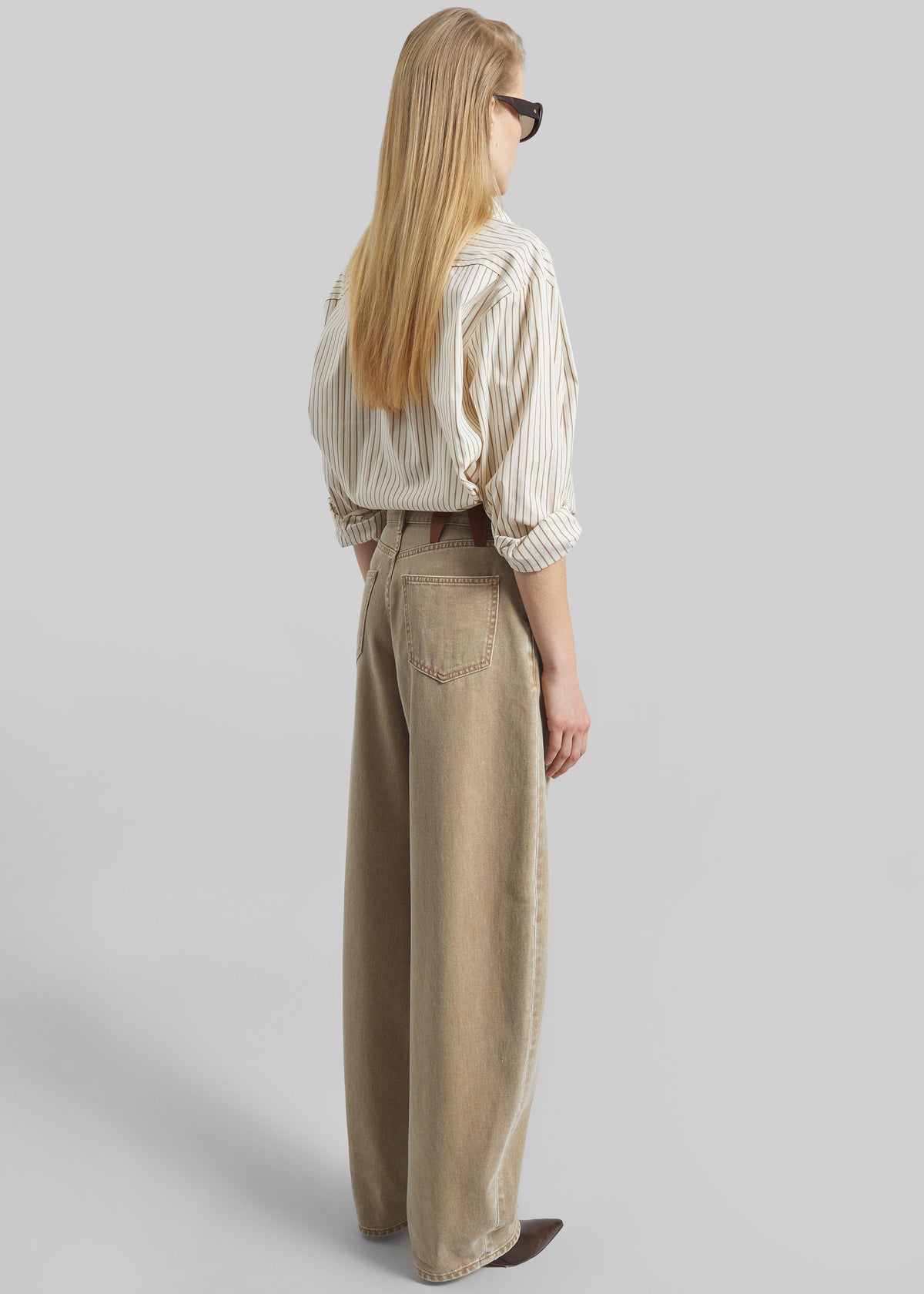 Darkpark Khris Barrel Leg Denim - Camel - 5