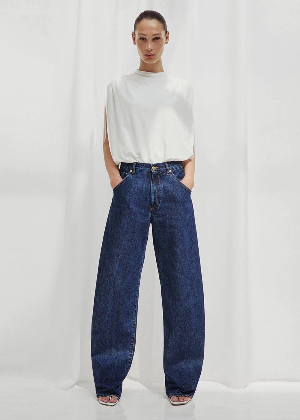 Darkpark Khris Barrel Leg Denim - Tokyo Midnight - 1