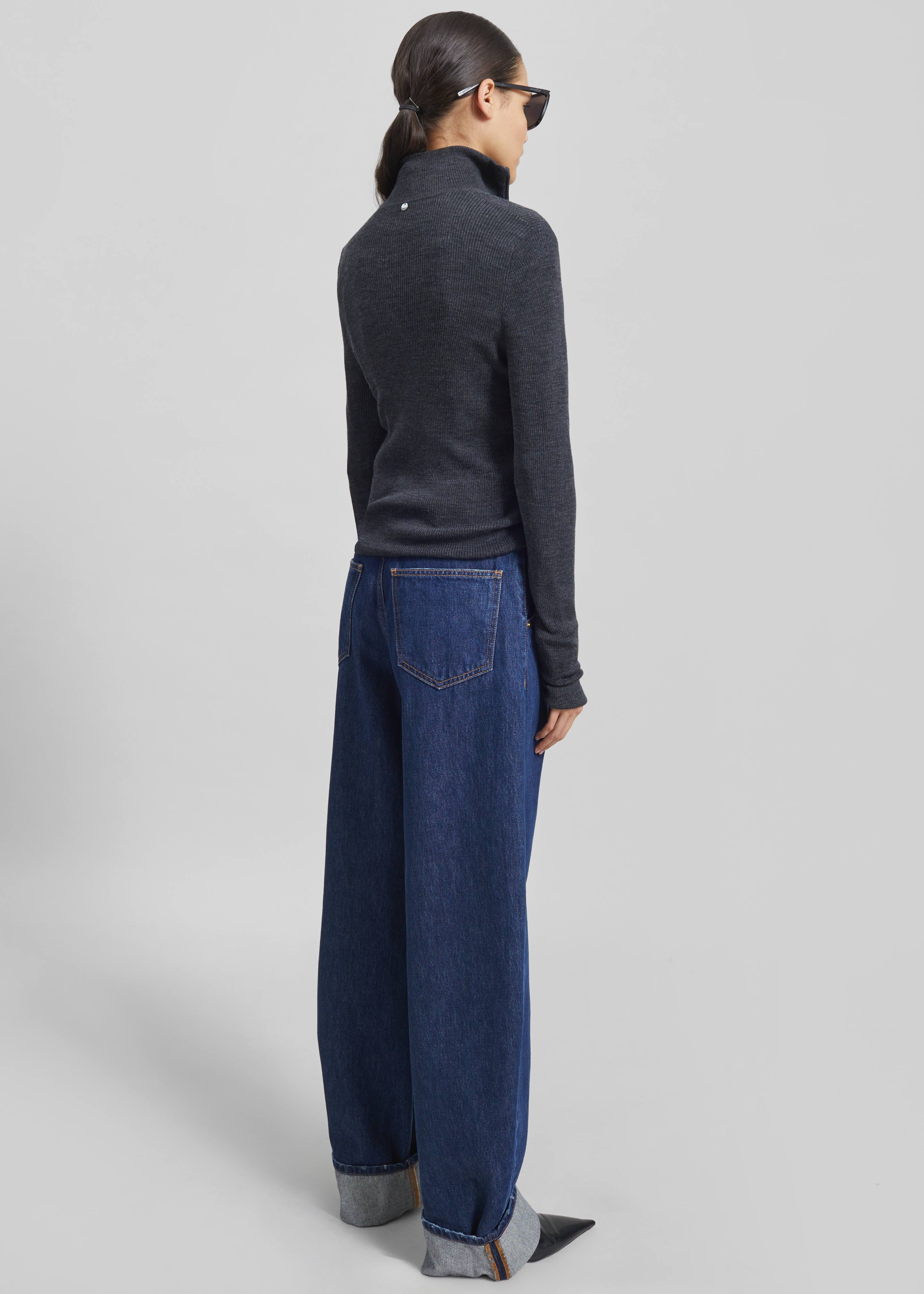 Darkpark Khris Barrel Leg Denim - Tokyo Midnight – The Frankie Shop