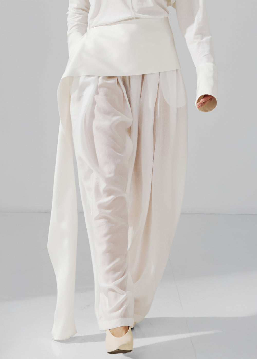 Darkpark Simona Balloon Pants - White - 1