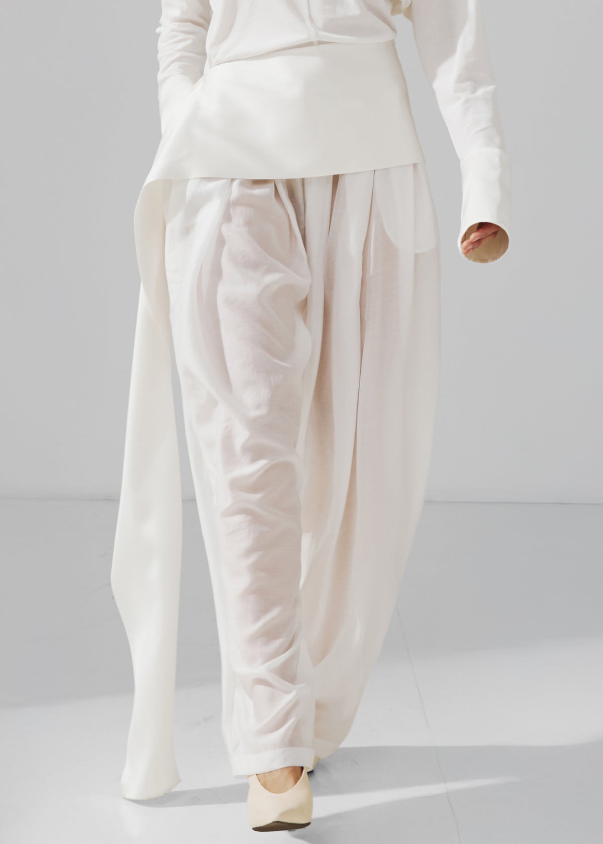 Darkpark Simona Balloon Pants - White - 3