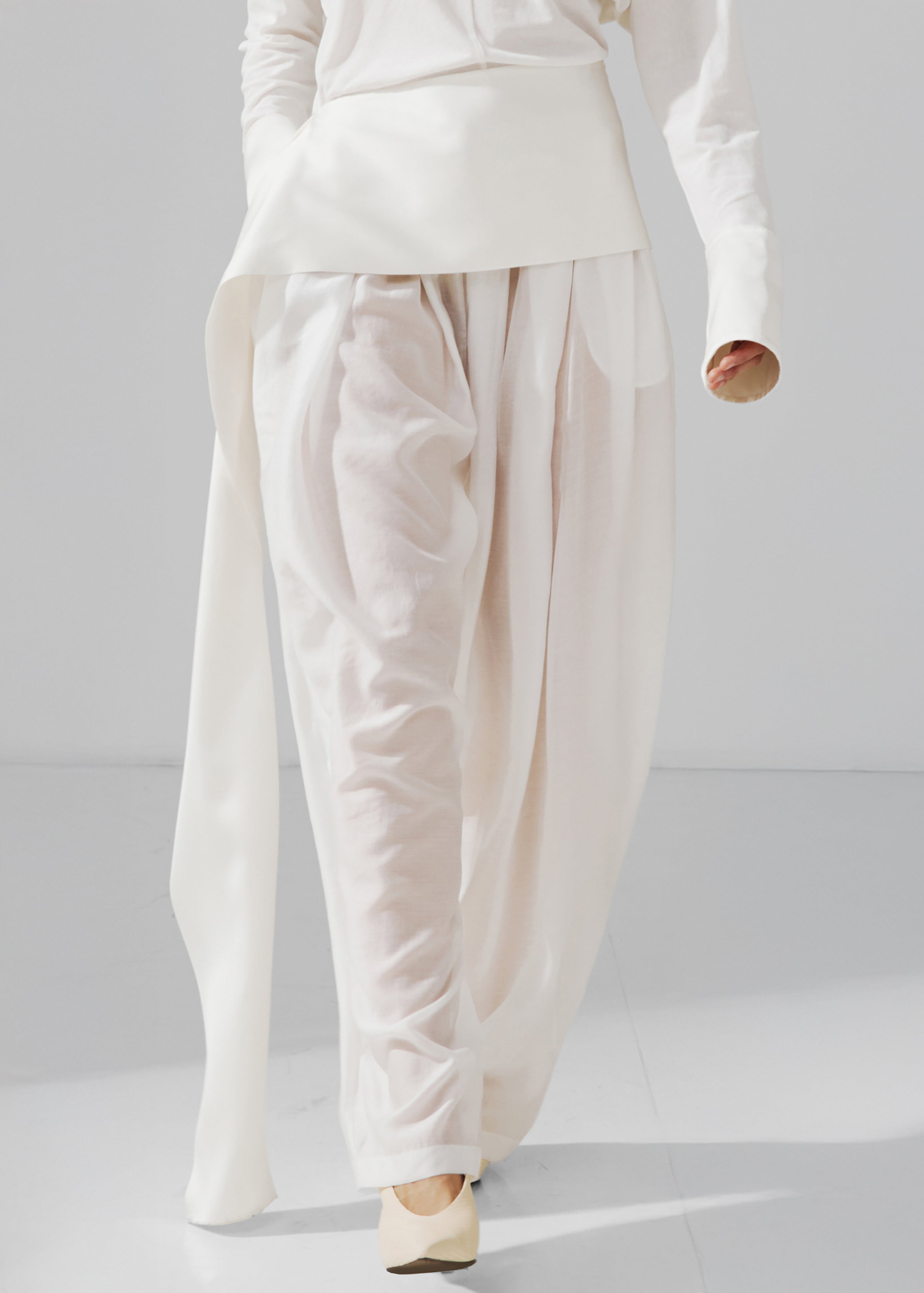 Darkpark Simona Balloon Pants - White - 3