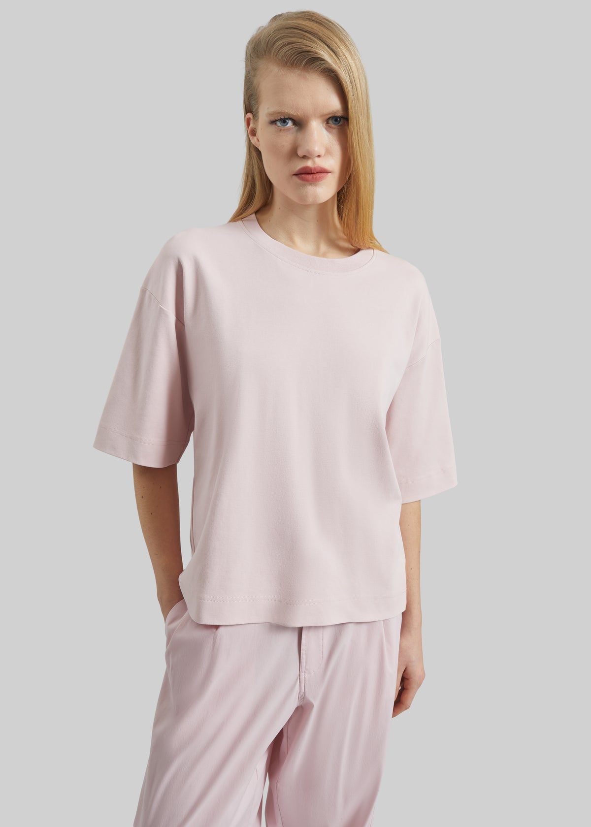 Darkpark Smith Short Sleeved Tee - Pink - 1