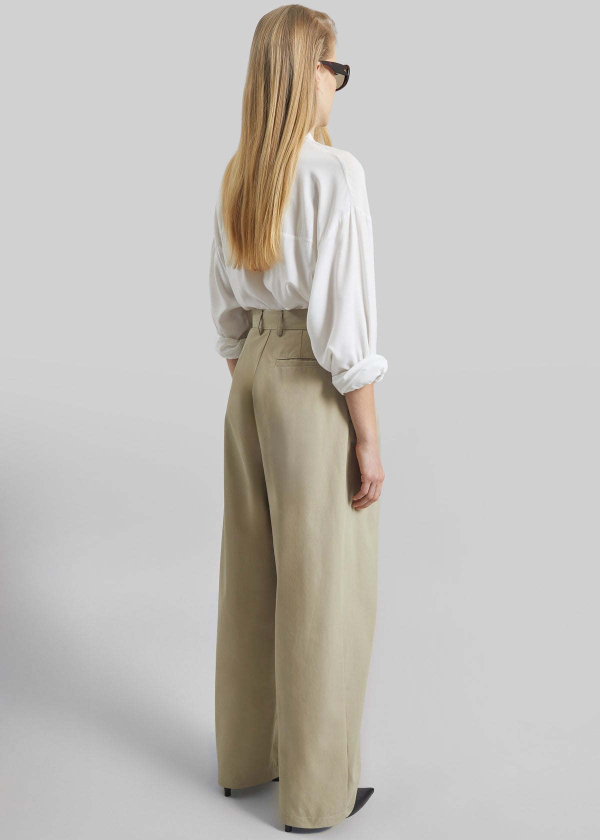 Darkpark Stella Tie-Front Pants - Taupe - 5