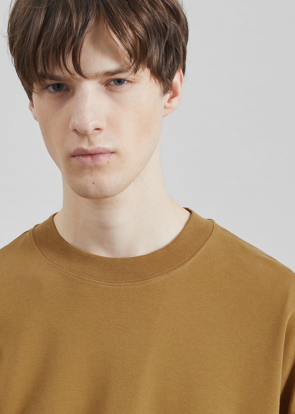 Darkpark Troy Double Sleeve Tee - Ochre - 8 - [gender-male]