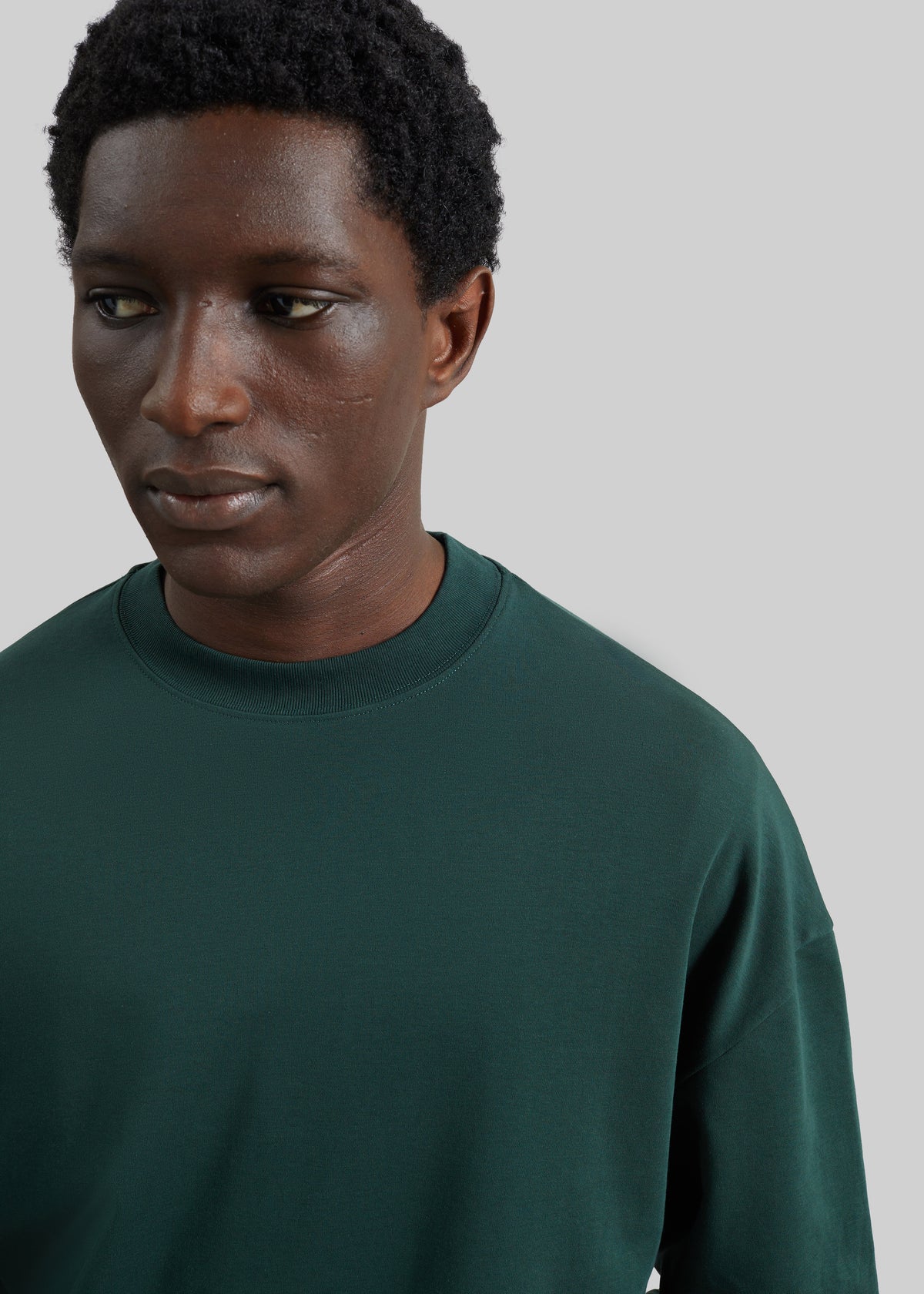 Darkpark Troy Double Sleeve Tee - Forest Green - 5