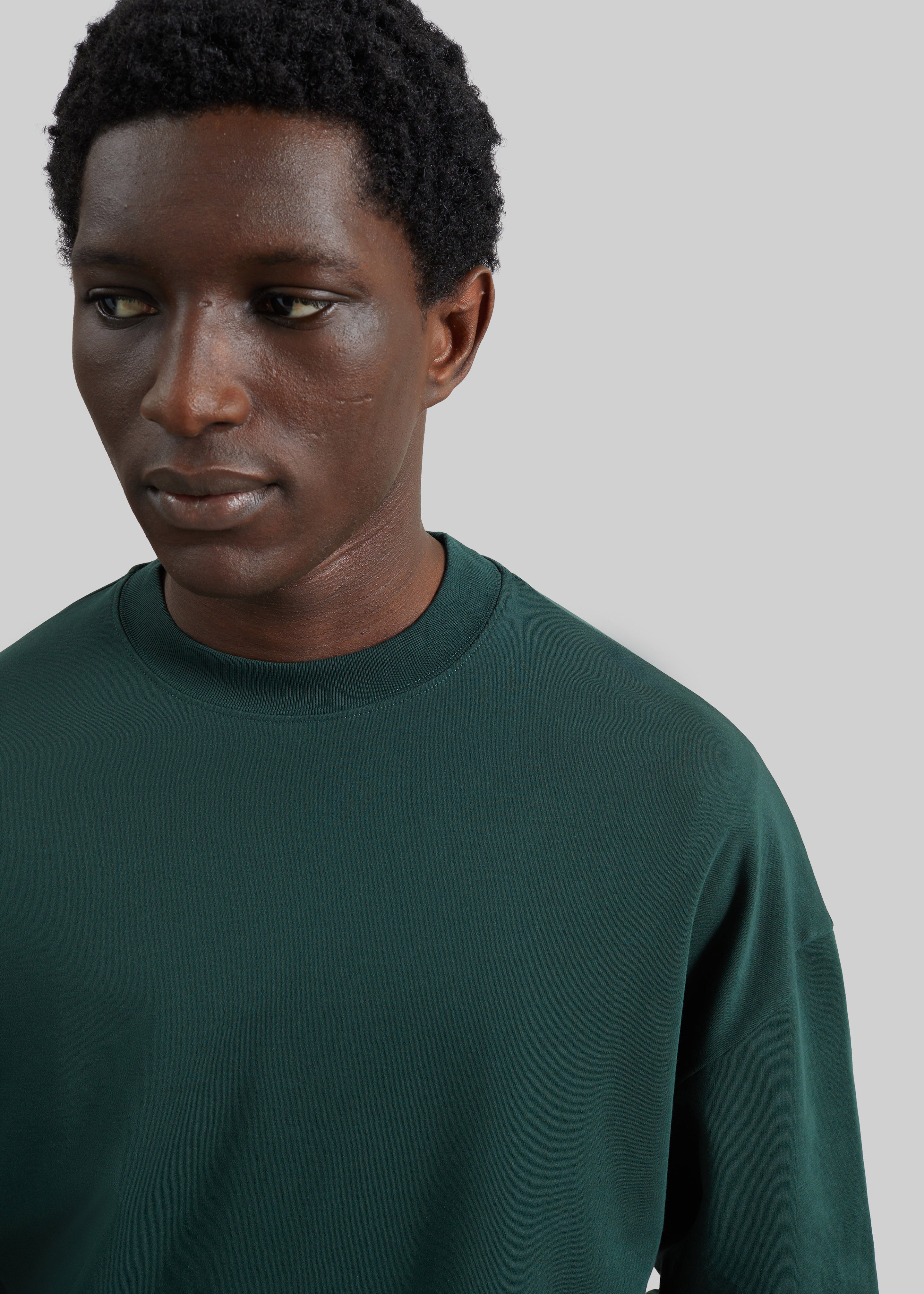 Darkpark Troy Double Sleeve Tee - Forest Green - 5