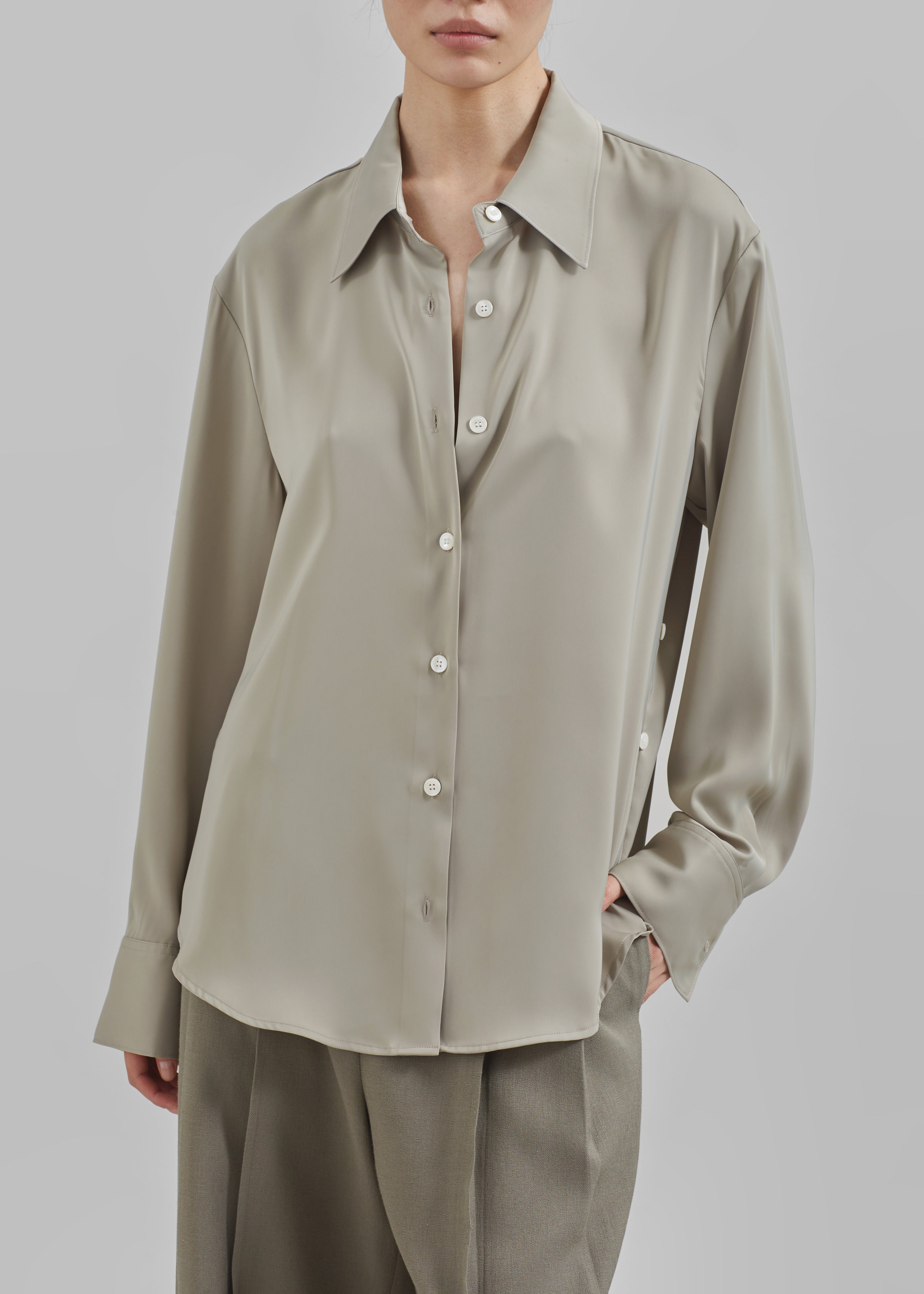 Daylin Button Up Shirt - Khaki - 9