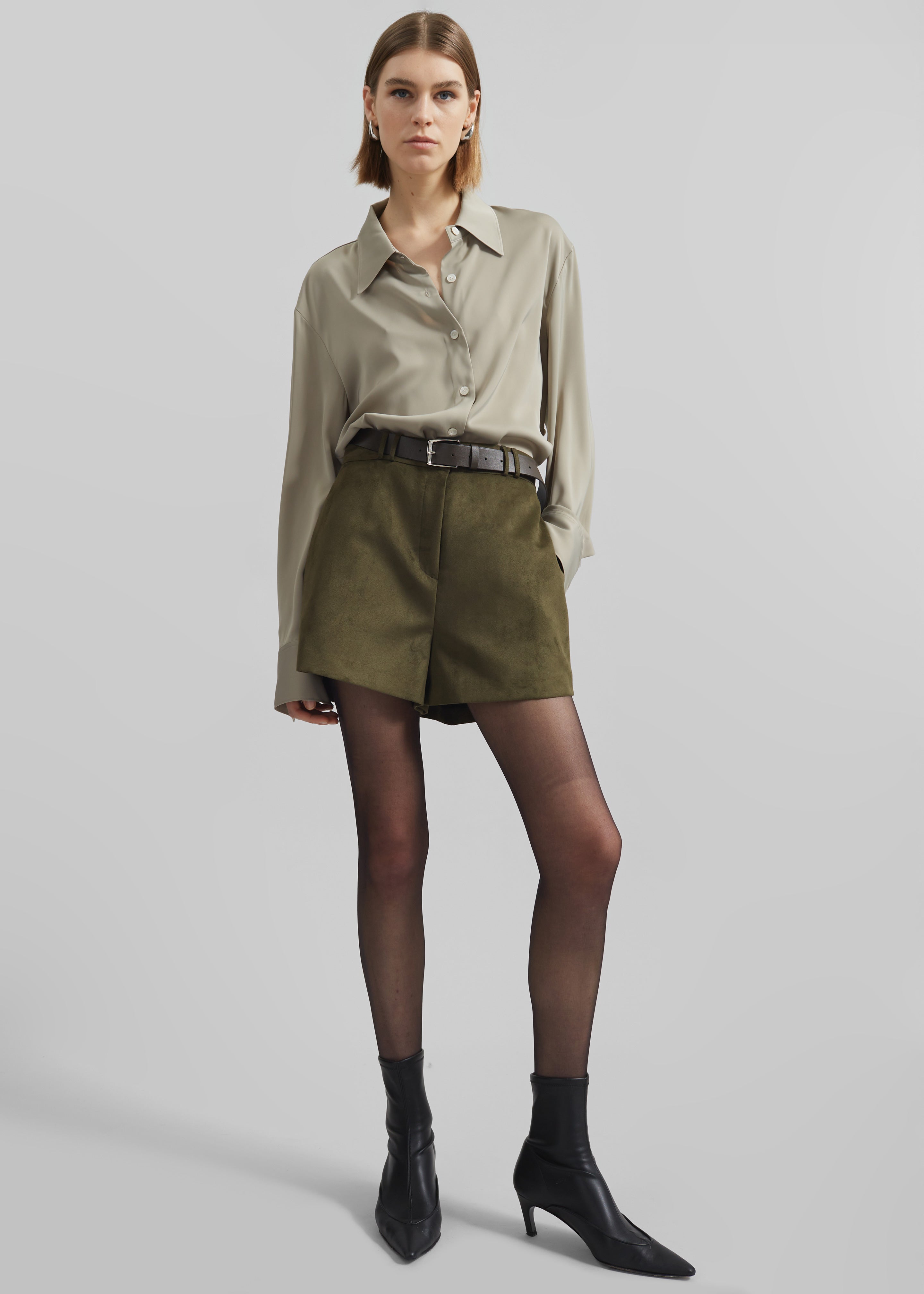 Daylin Button Up Shirt - Khaki - 12