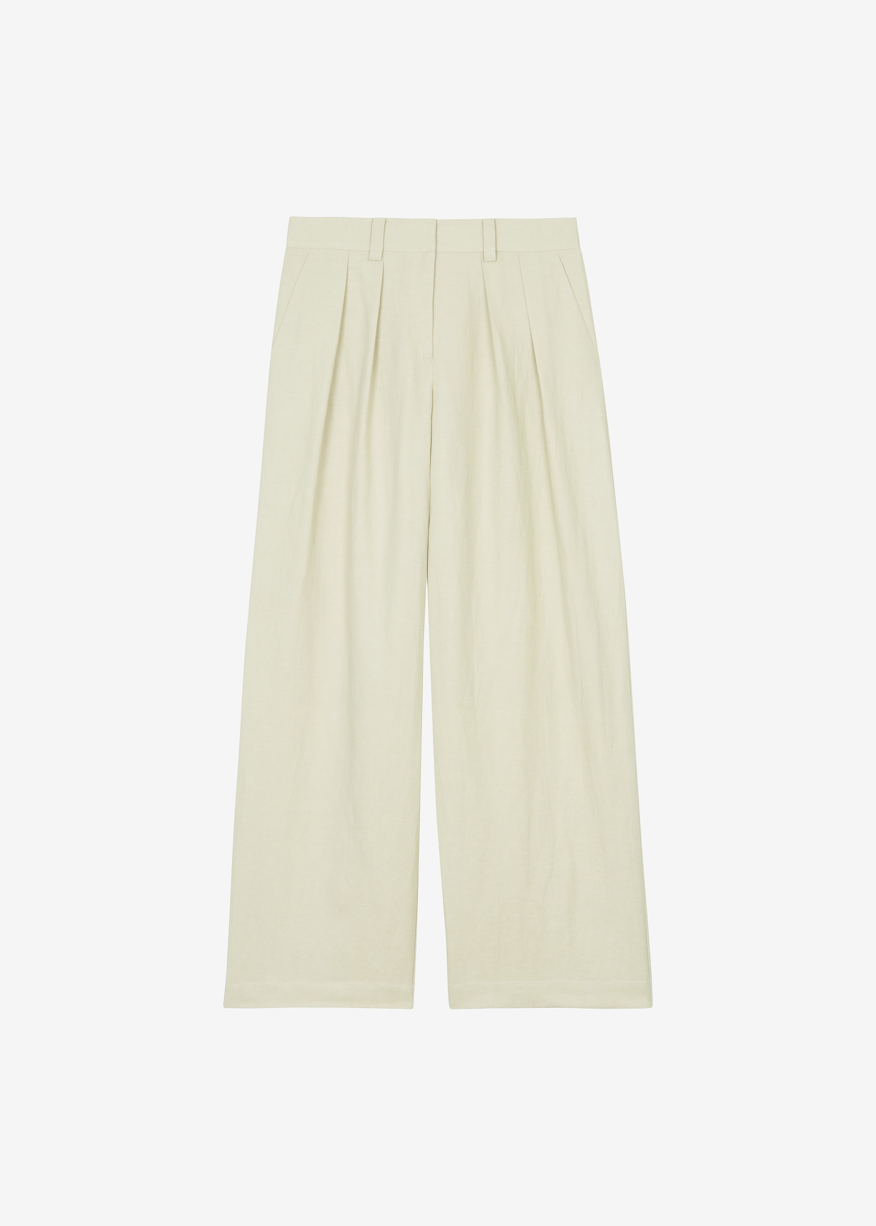 Daytona Pleated Trousers - Cement - 7
