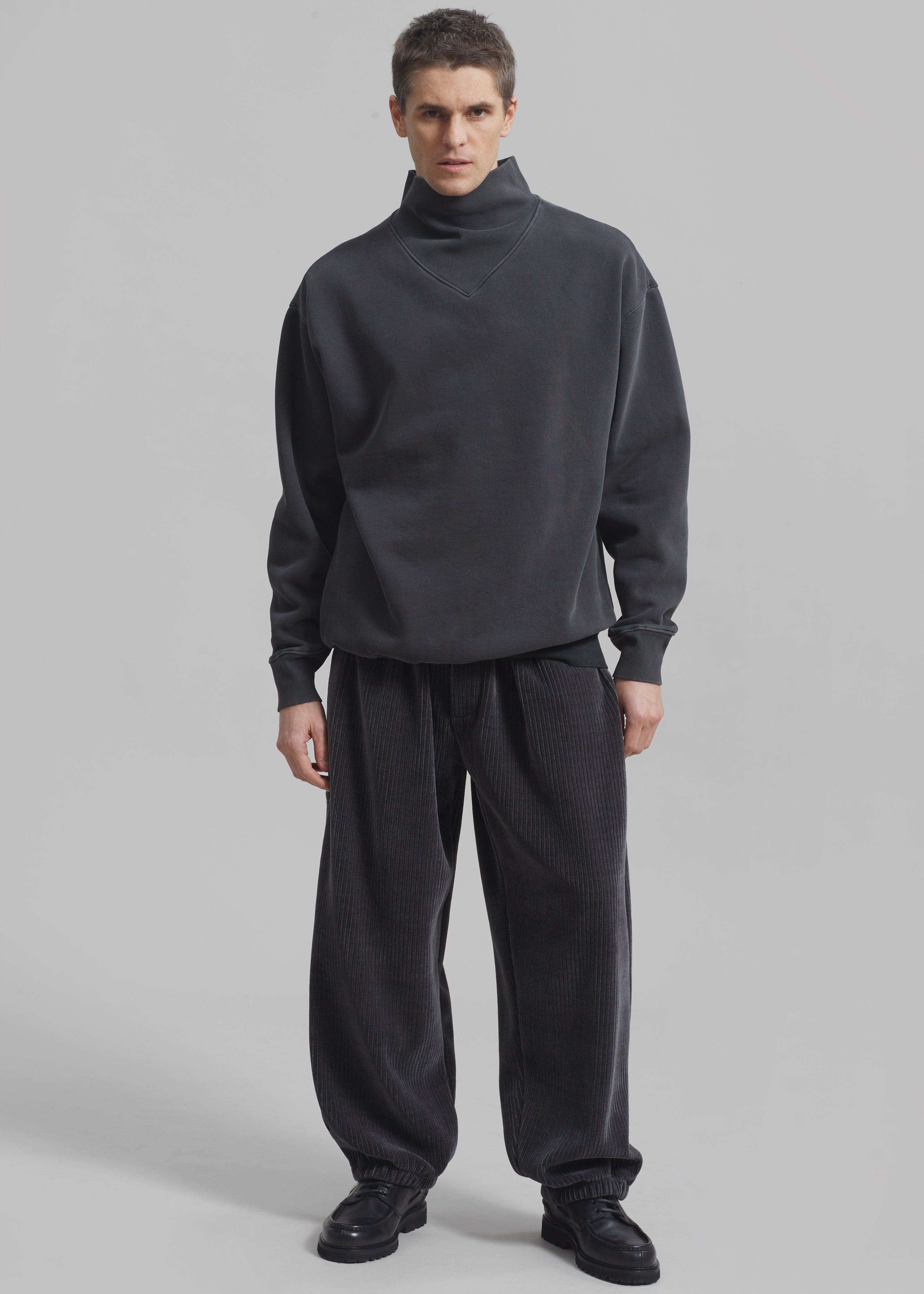Declan Corduroy Pants - Charcoal – The Frankie Shop