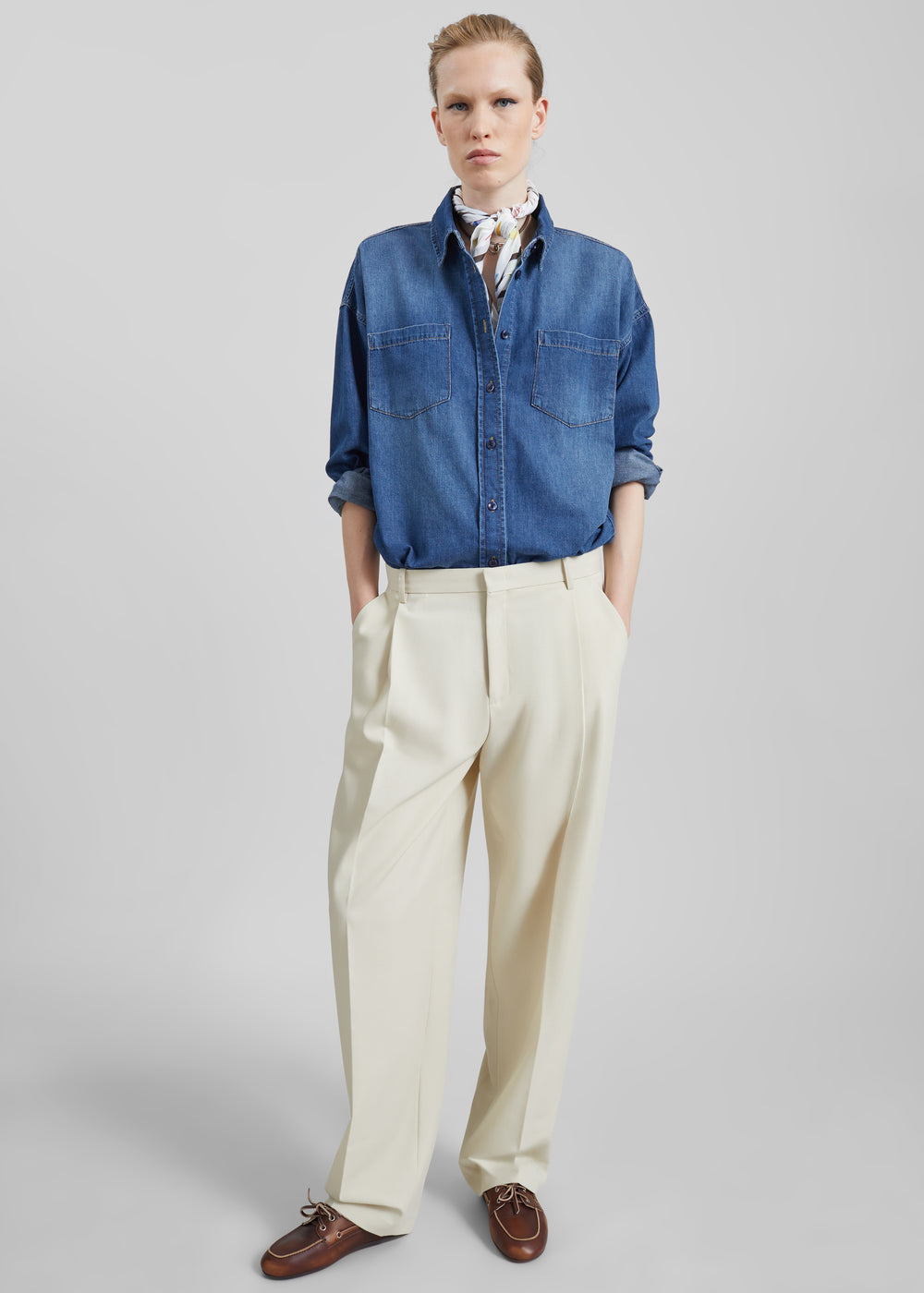 Deira Denim Shirt - Blue Wash - 1