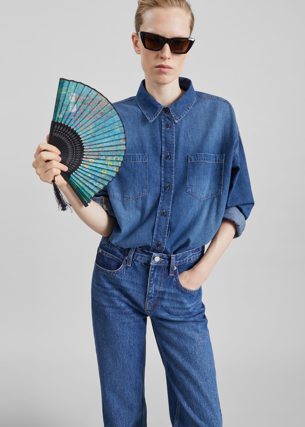 Deira Denim Shirt - Blue Wash - 1