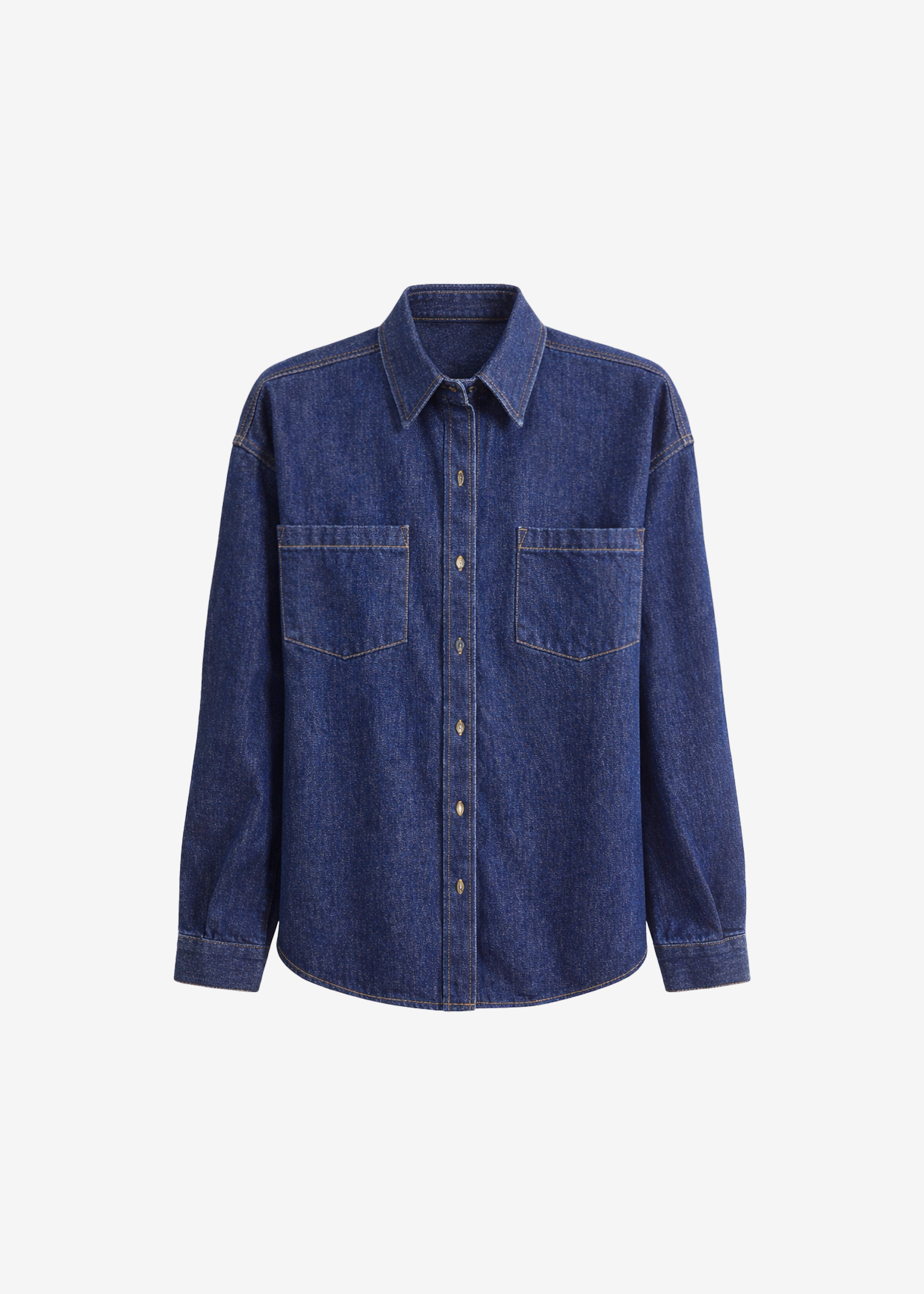 Deira Denim Shirt - Dark Wash - 16