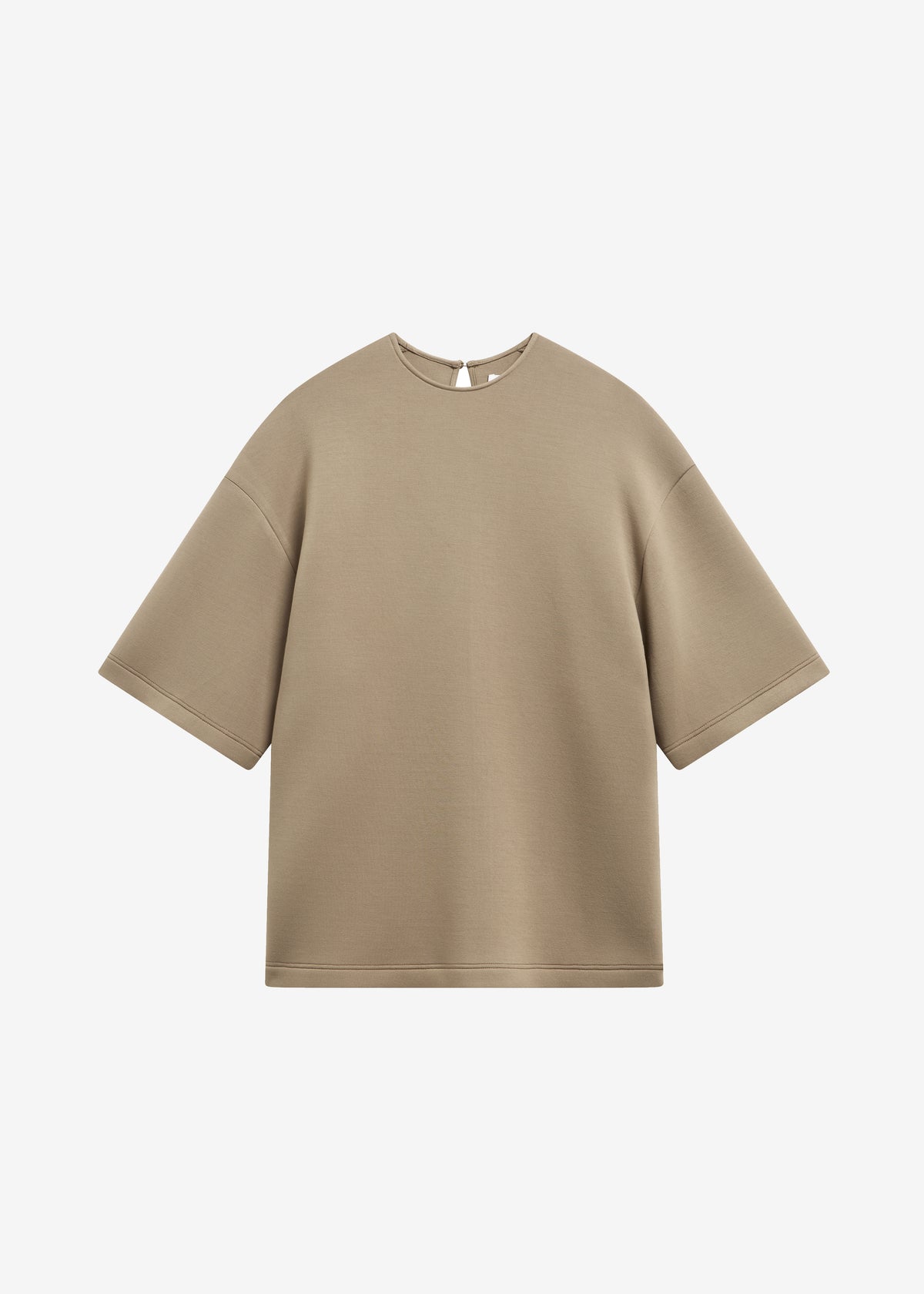 Delancey Neoprene Tee - Camel - 8