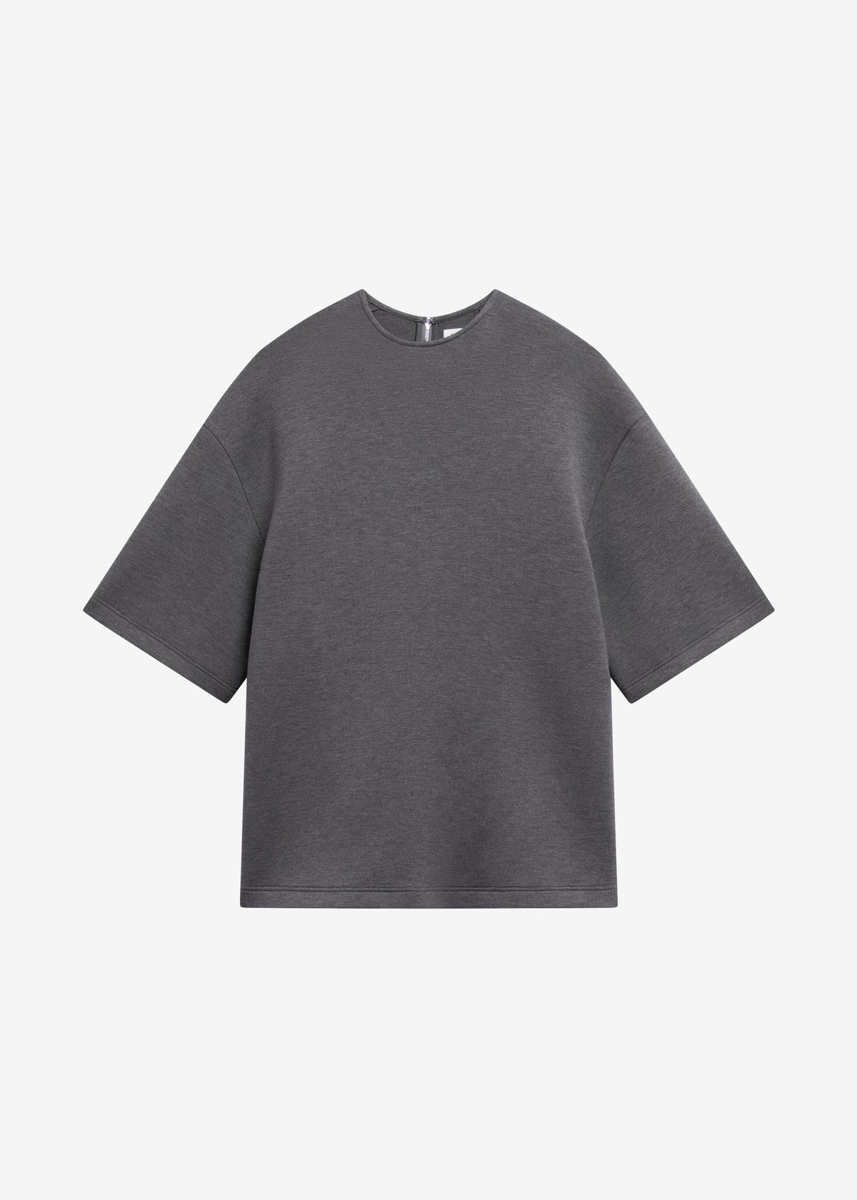 Delancey Neoprene Tee - Dark Grey - 7