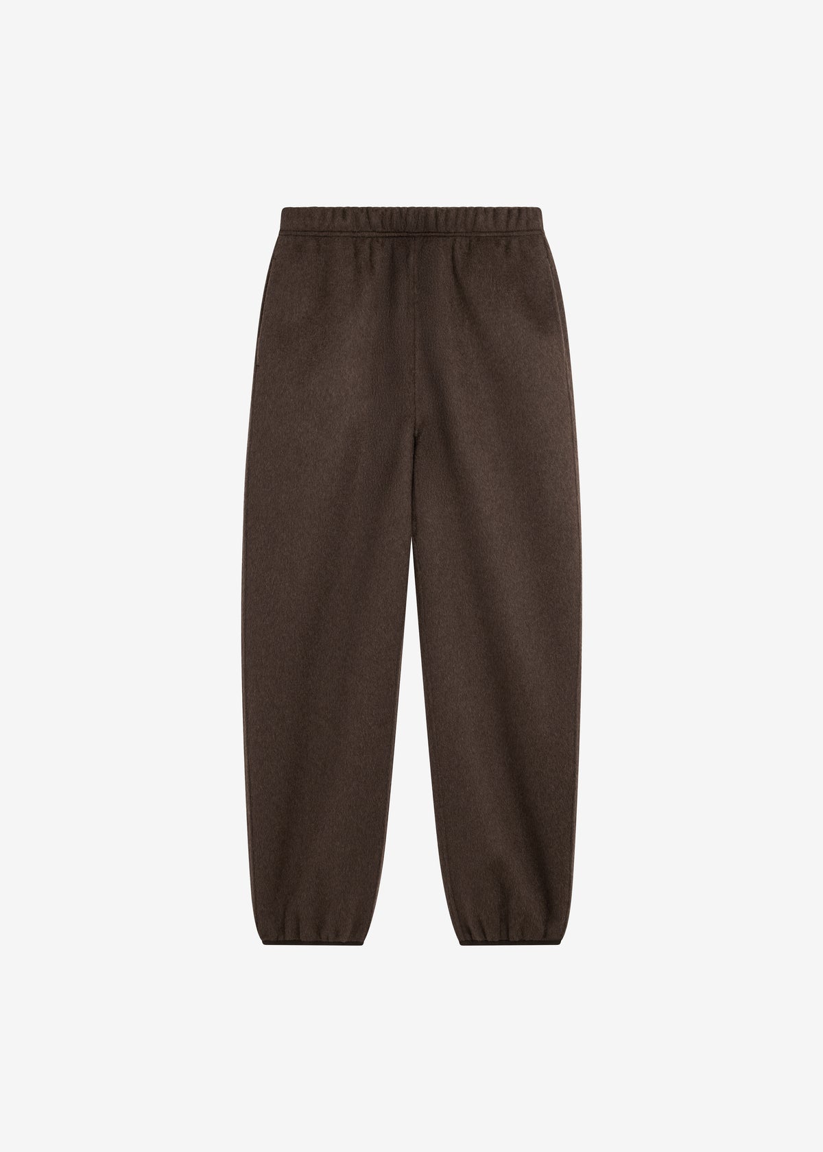 Delancey Wool Joggers - Brown Melange - 10