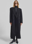 Delphina Long Coat - Black