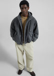 Delvin Padded Jacket - Charcoal