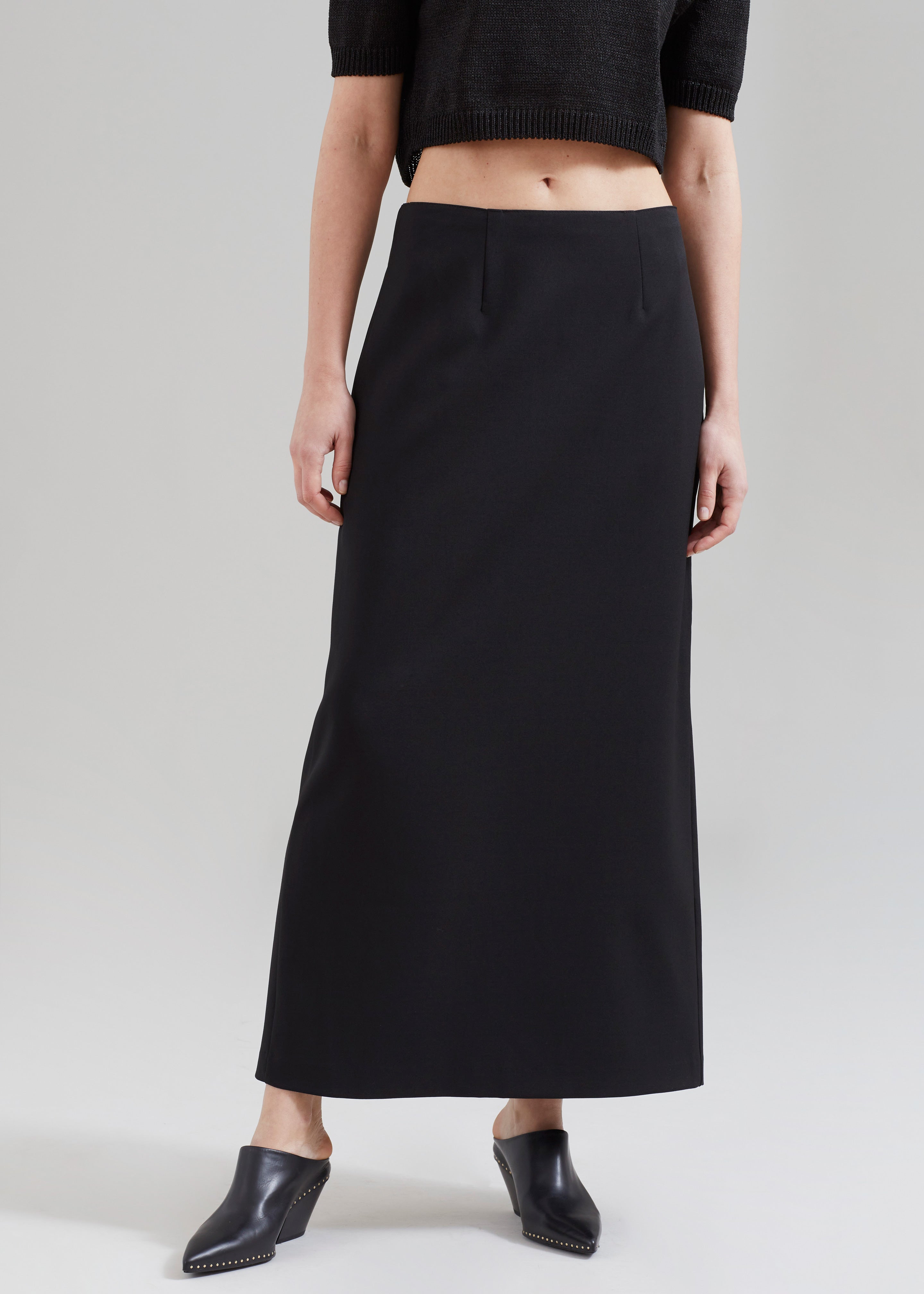 Demi Pencil Skirt - Black - 6