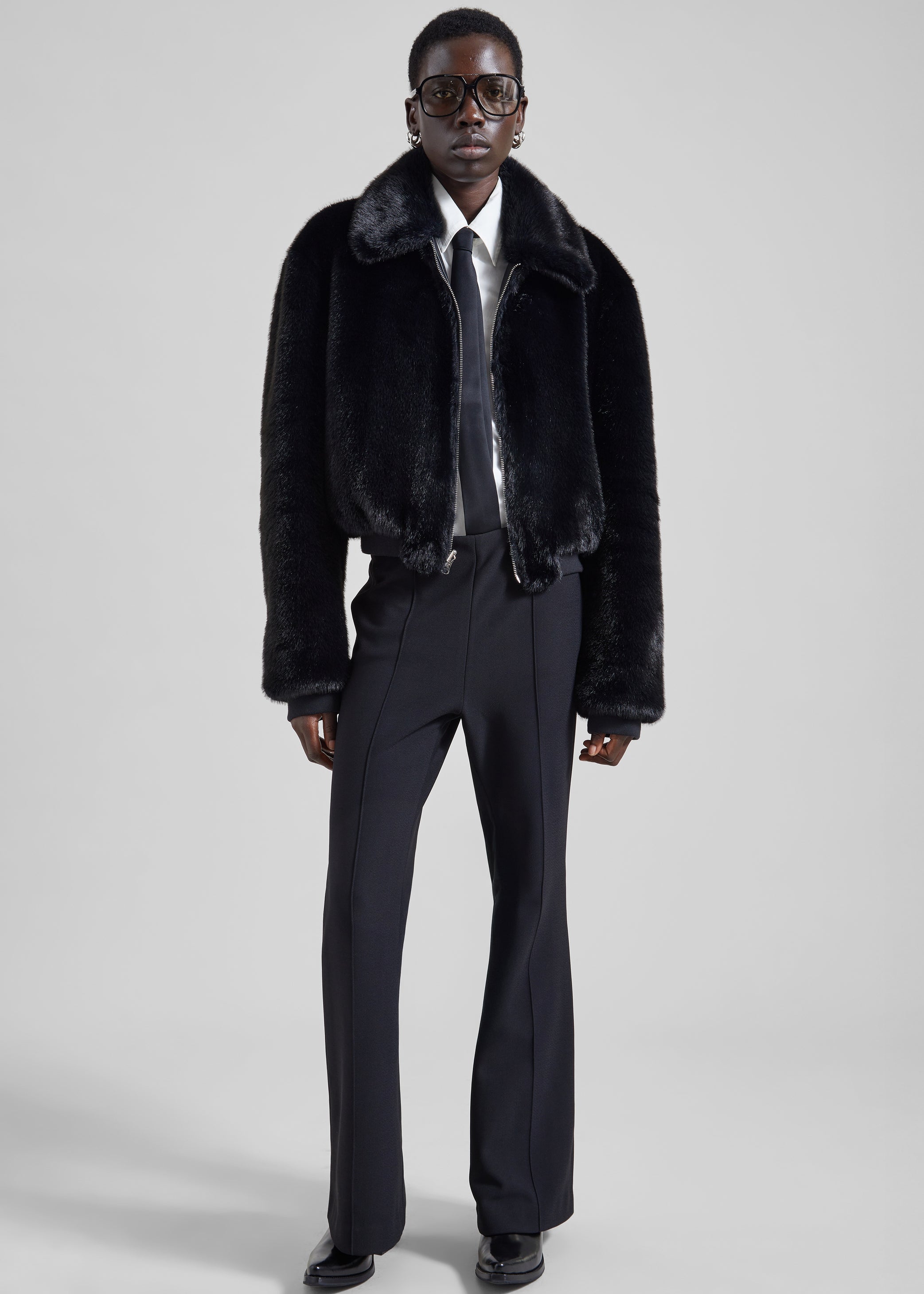 Shop the look image for Dessa Flared Pants - Black