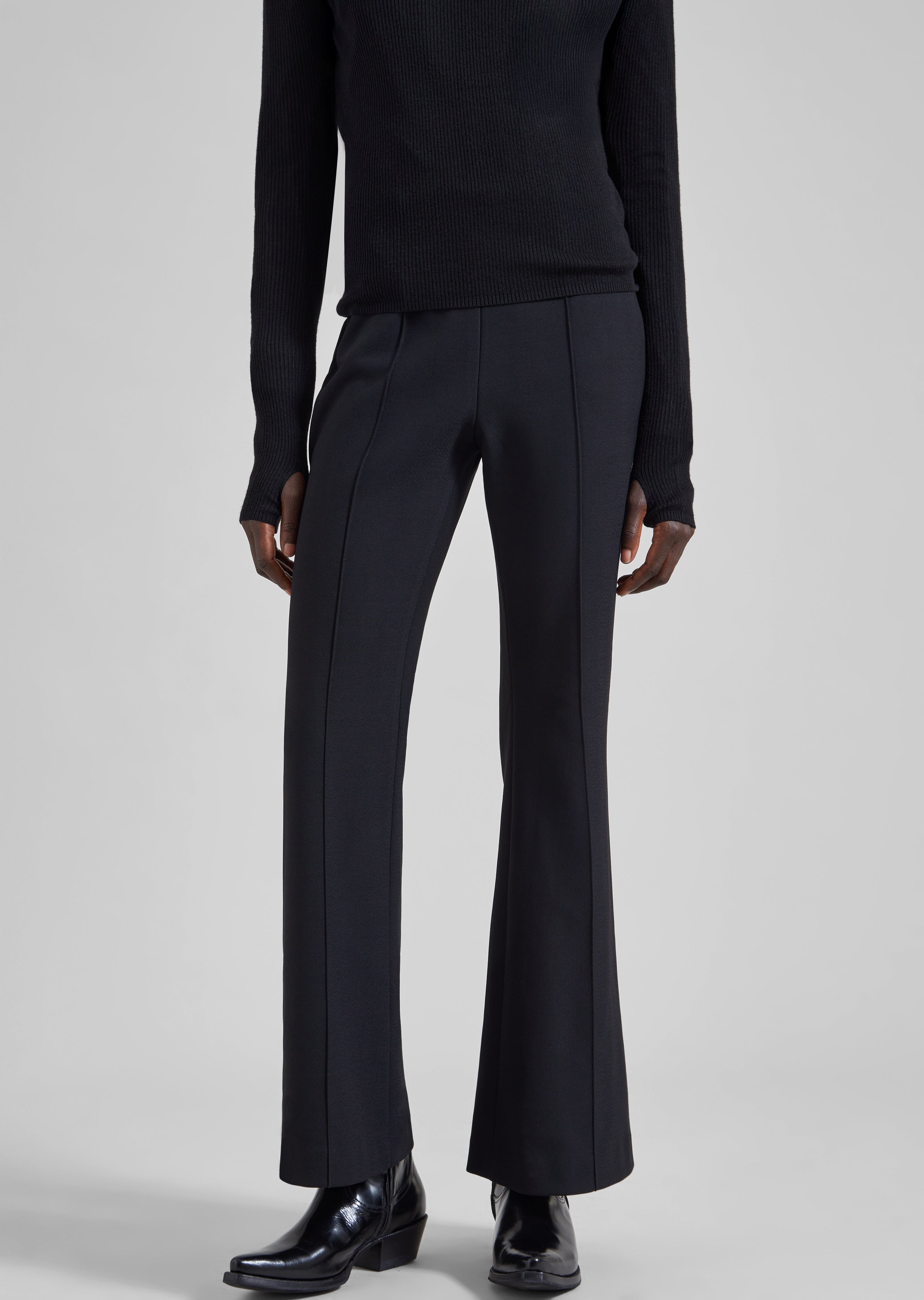 Dessa Flared Pants - Black - 2