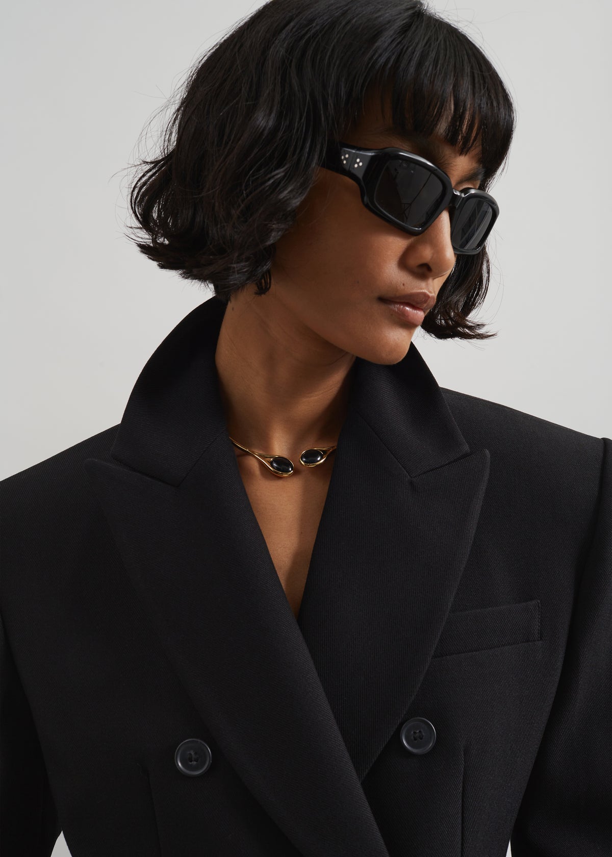 Doyer Cinched Blazer - Black - 7