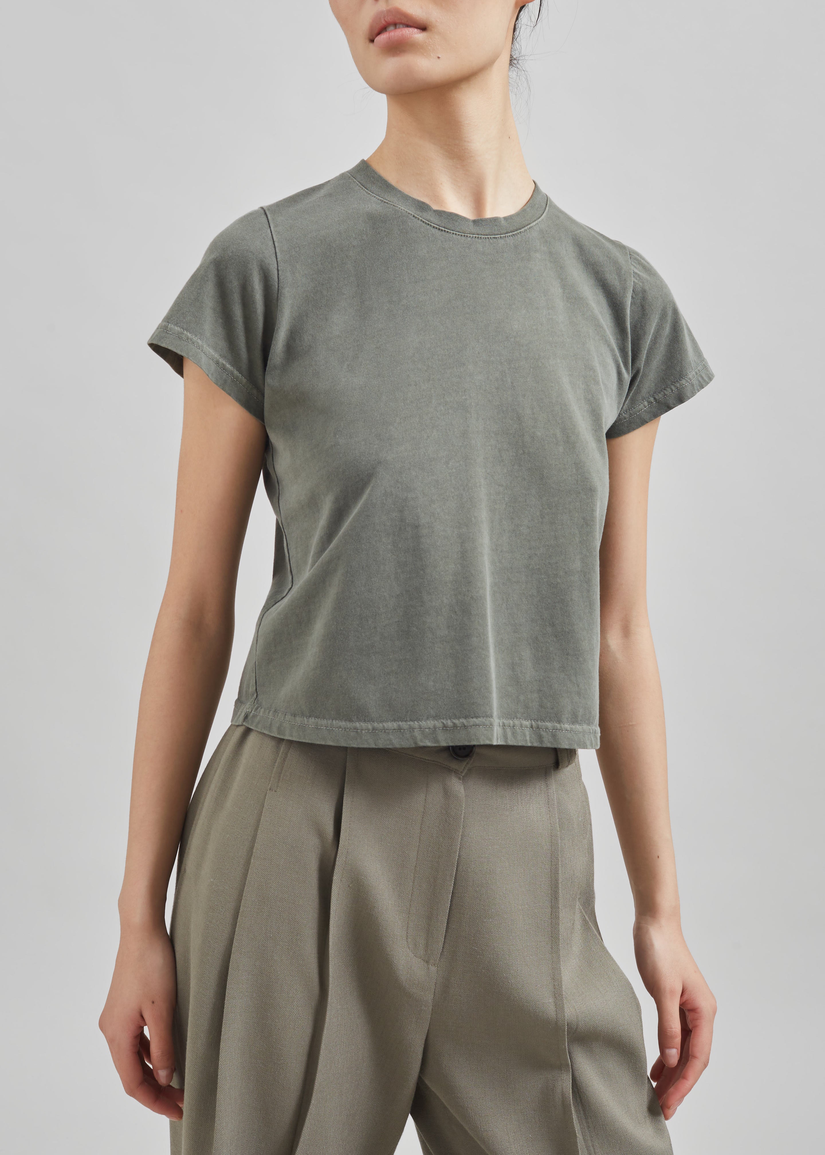 Dollie Tee - Khaki - 2