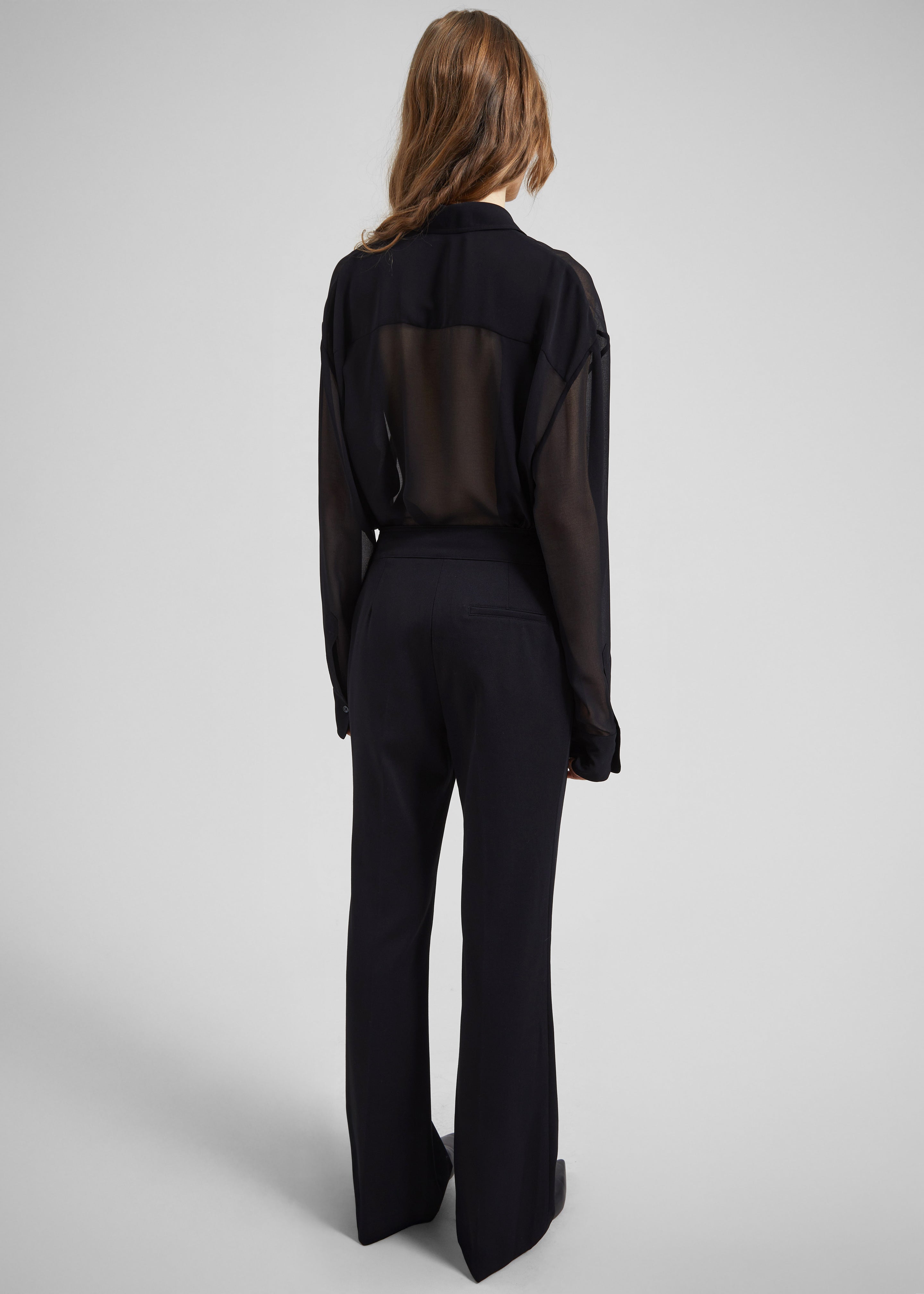 Dorotea Flared Pants - Black - 7