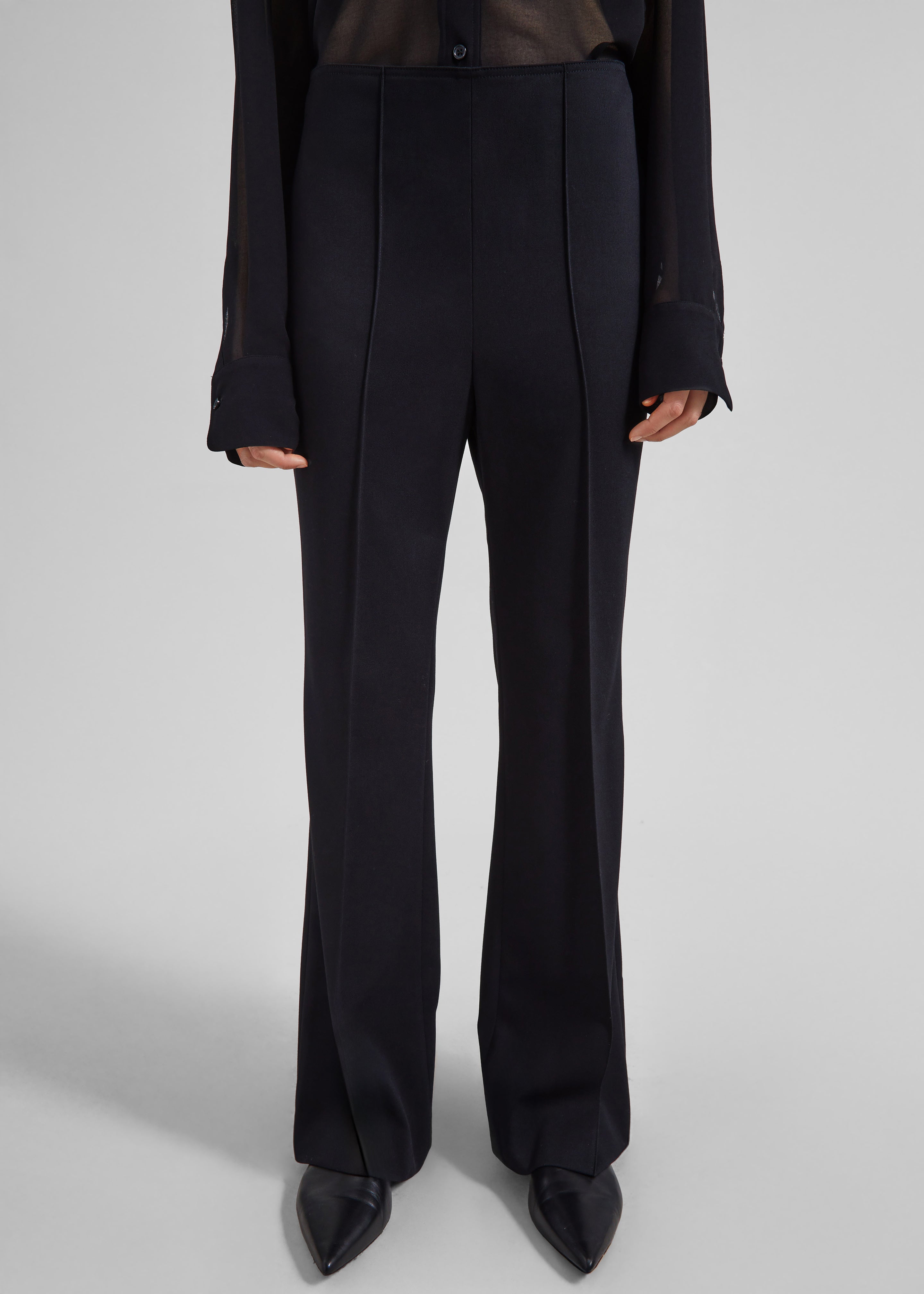 Dorotea Flared Pants - Black – The Frankie Shop