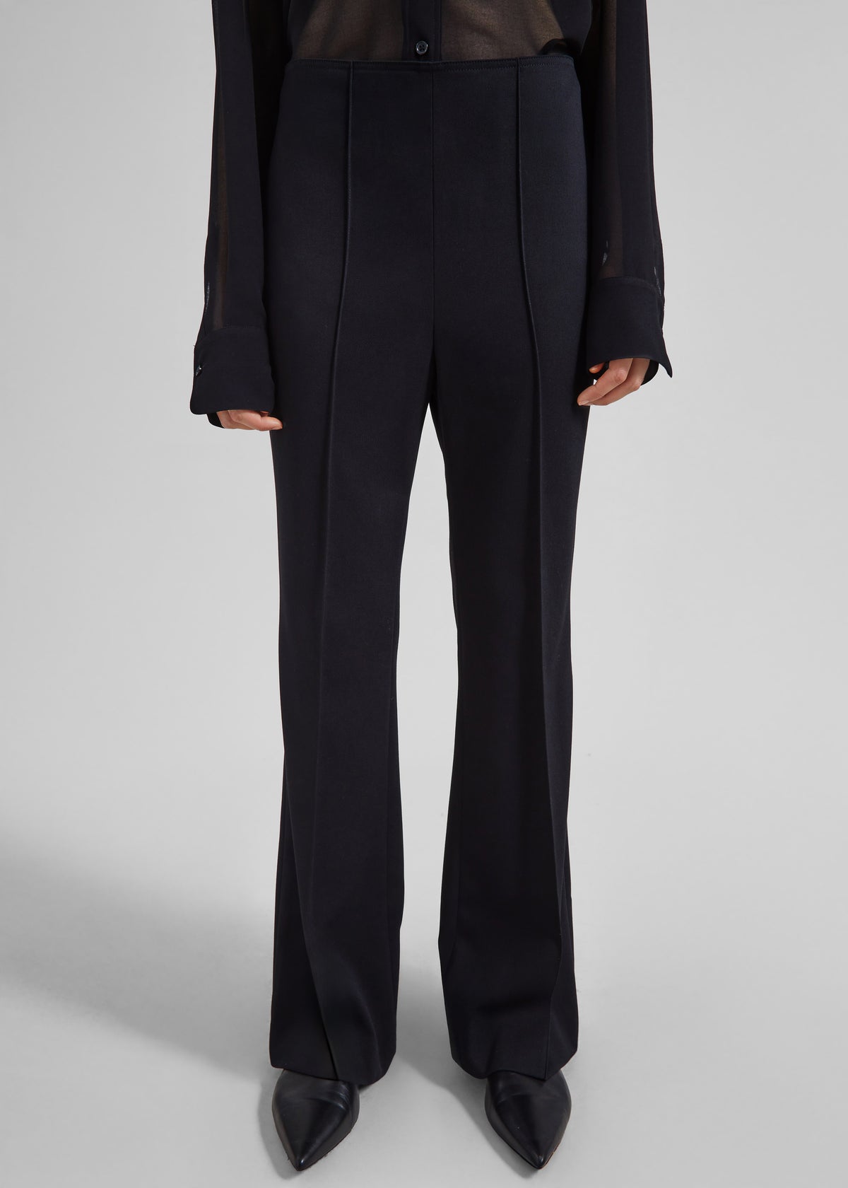 Dorotea Flared Pants - Black - 4