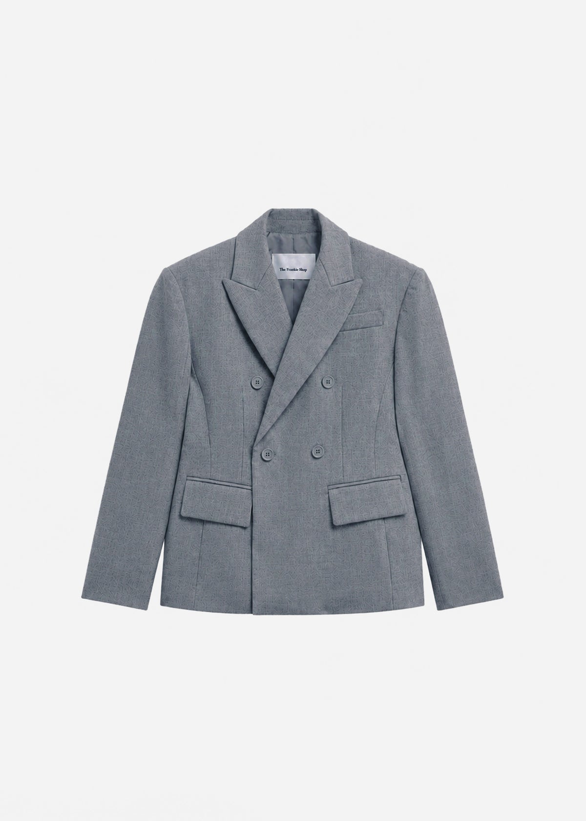 Doyer Cinched Blazer - Light Grey - 7