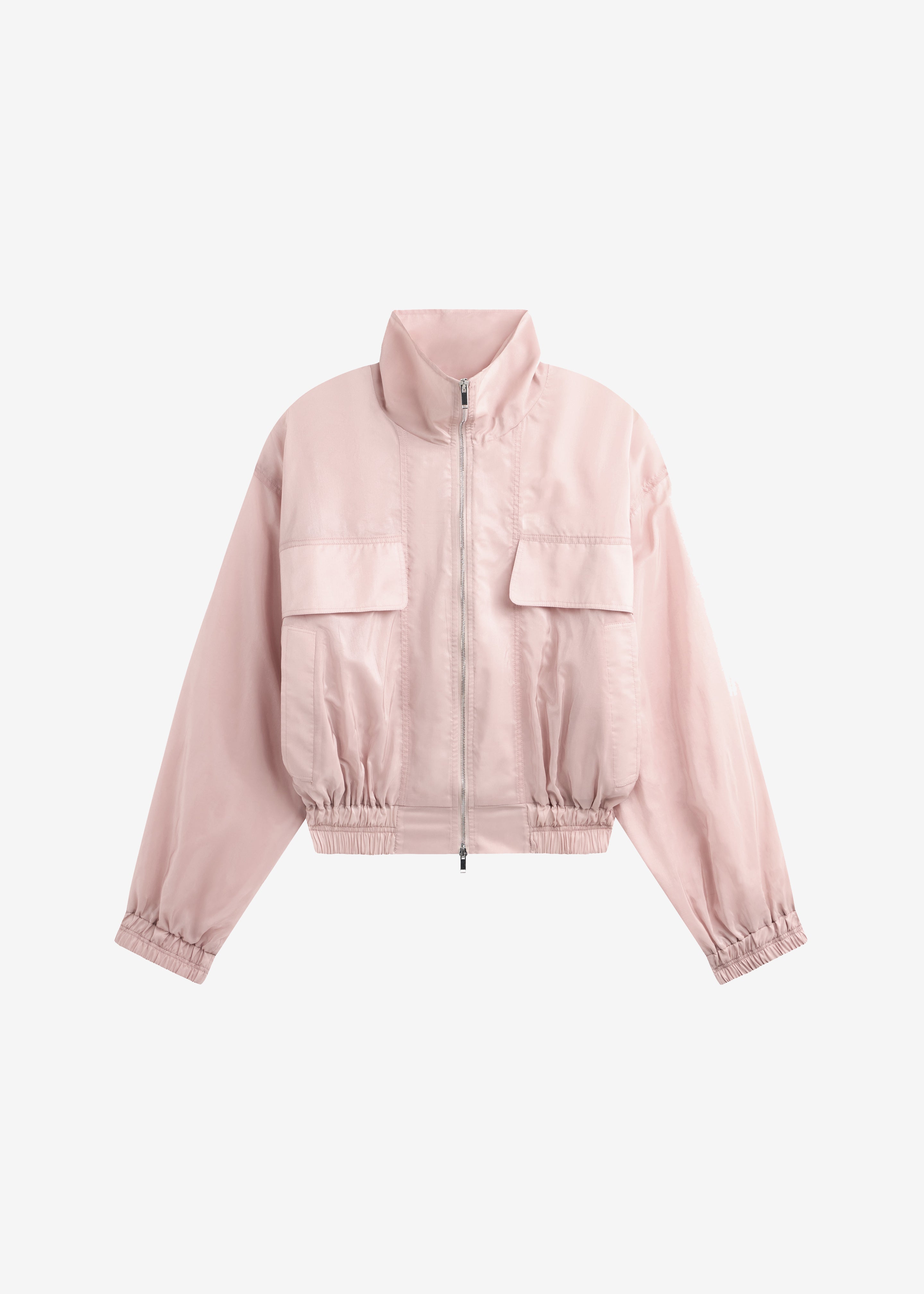 Drea Sheer Bomber Jacket - Faded Pink – The Frankie Shop