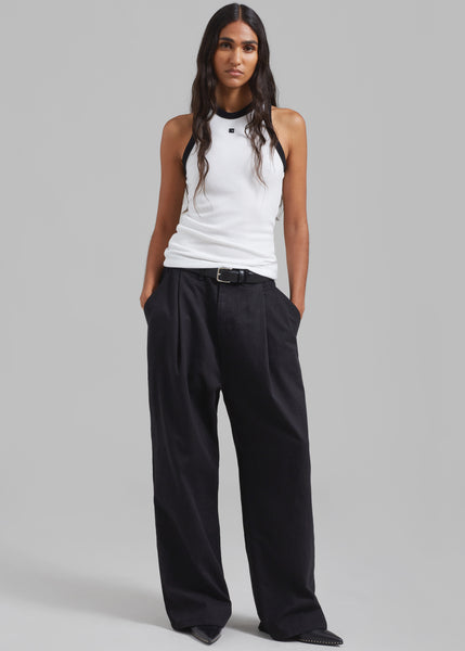 Drew Denim Pants - Black – The Frankie Shop