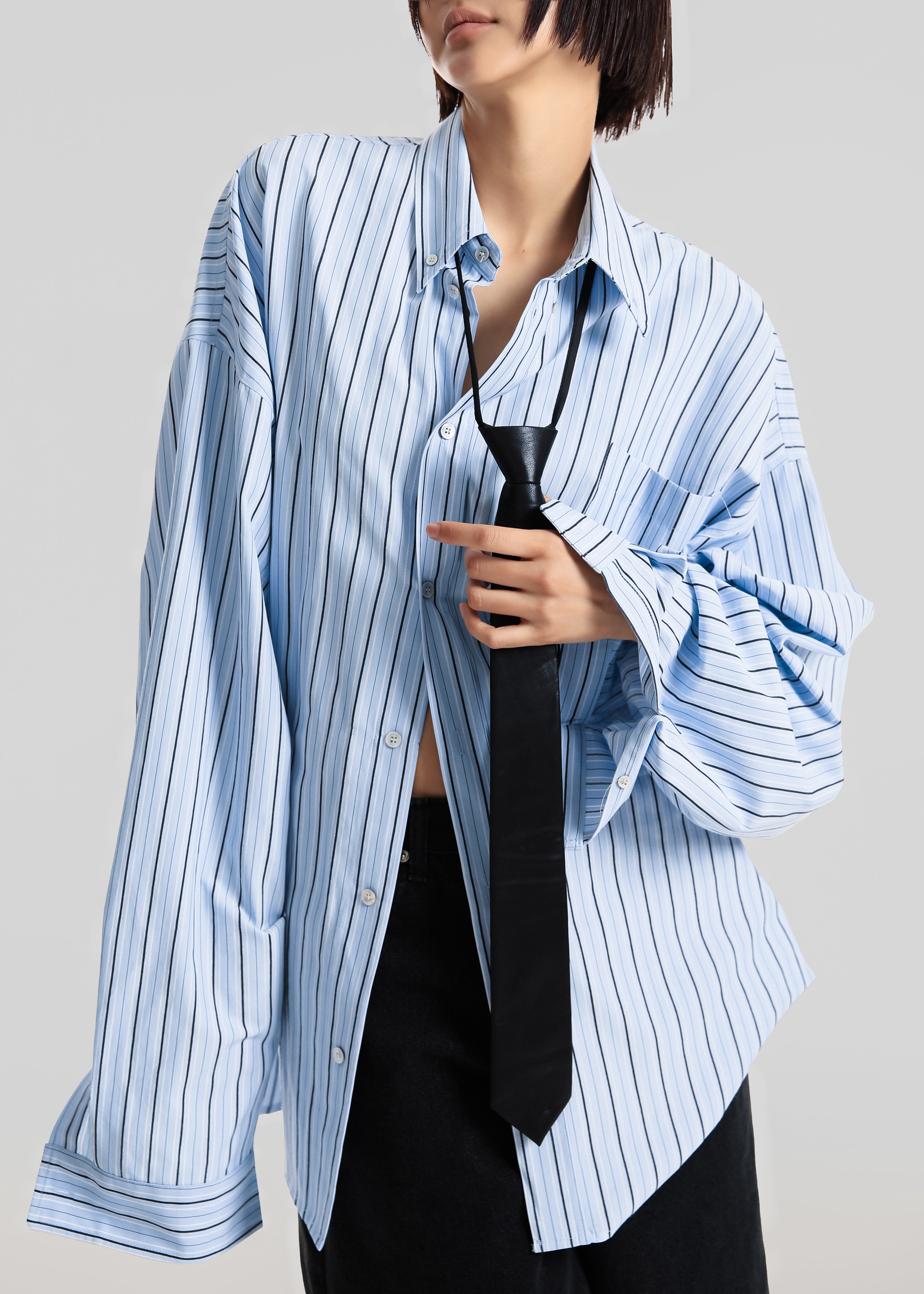Drimna Shirt - Blue Stripe - 7