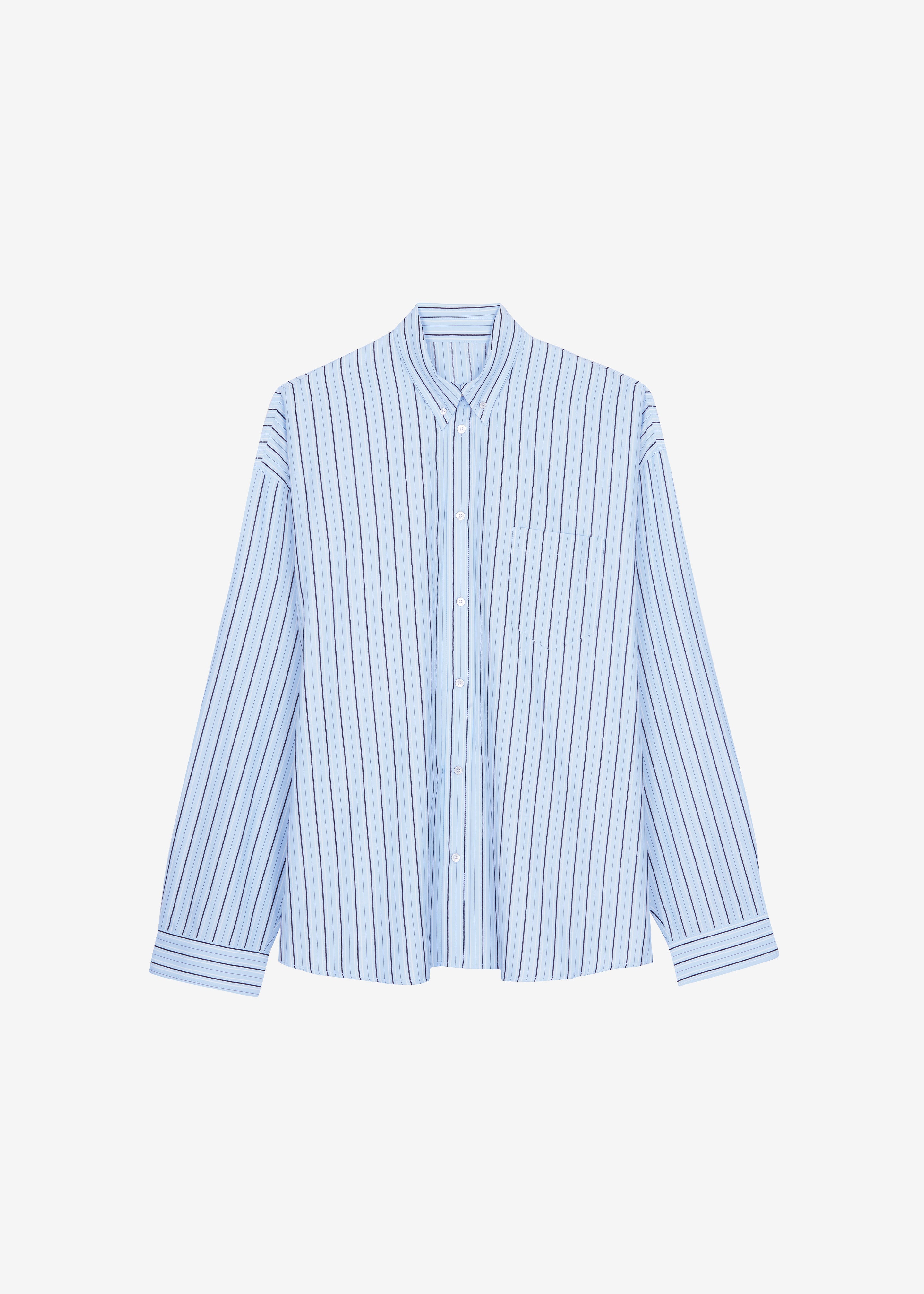 Drimna Shirt - Blue Stripe – The Frankie Shop