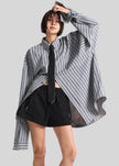 Drimna Shirt - Grey Stripe