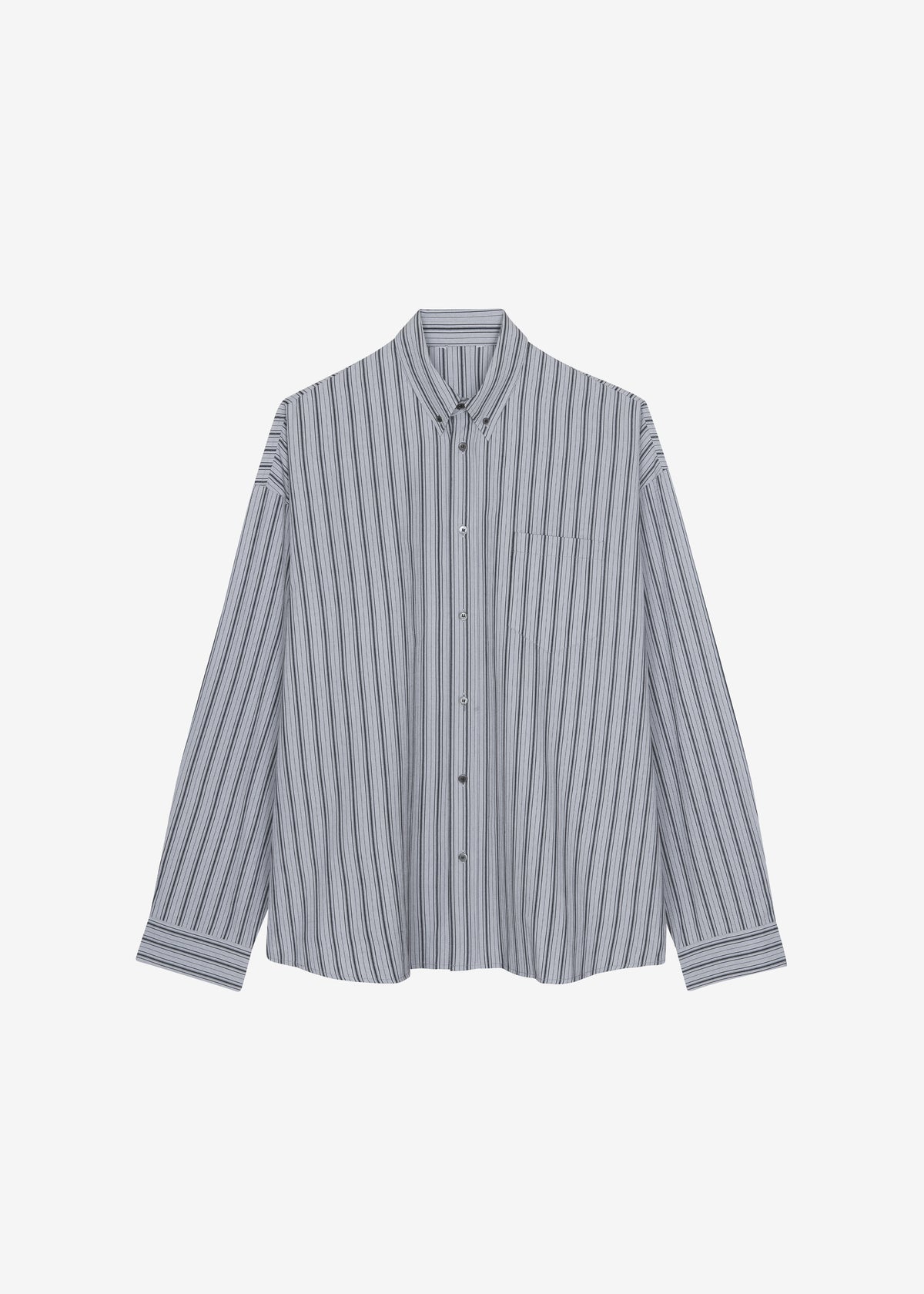 Drimna Shirt - Grey Stripe - 9