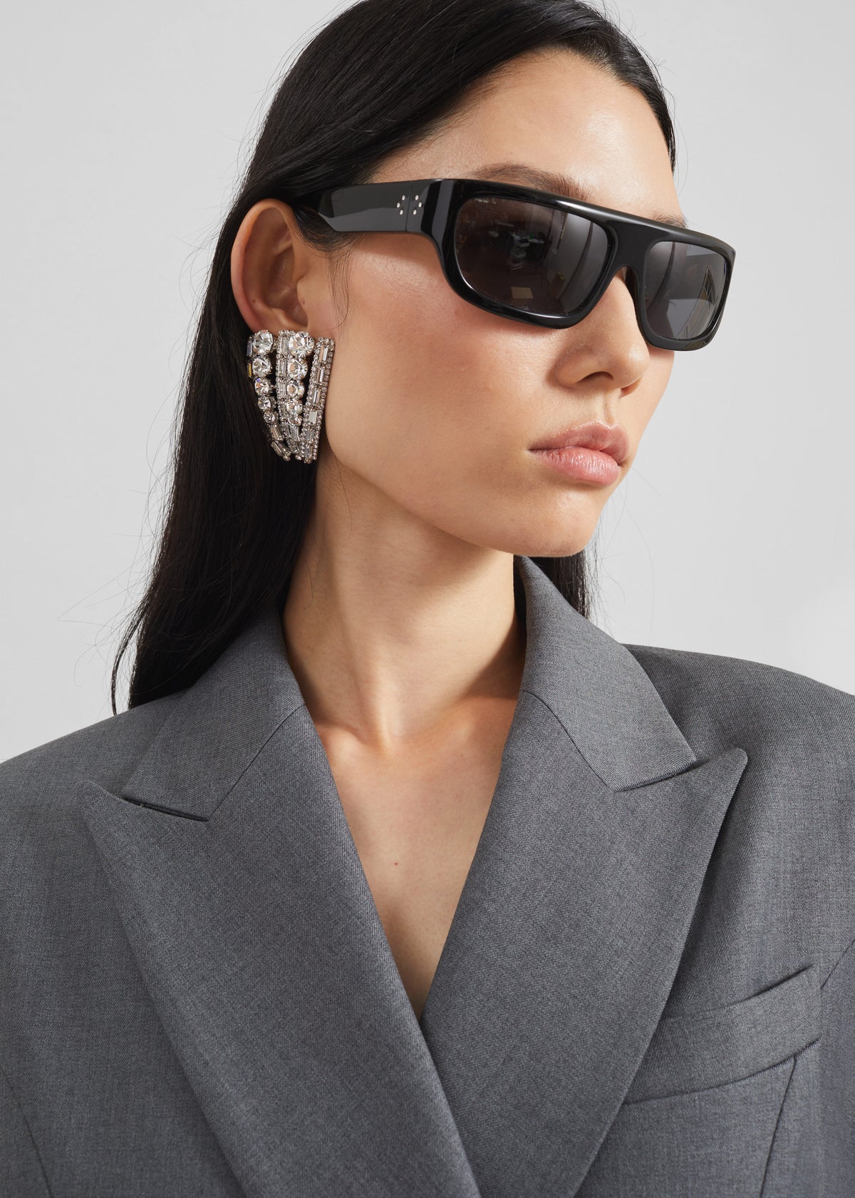 Dulverton Hourglass Blazer - Grey - 3