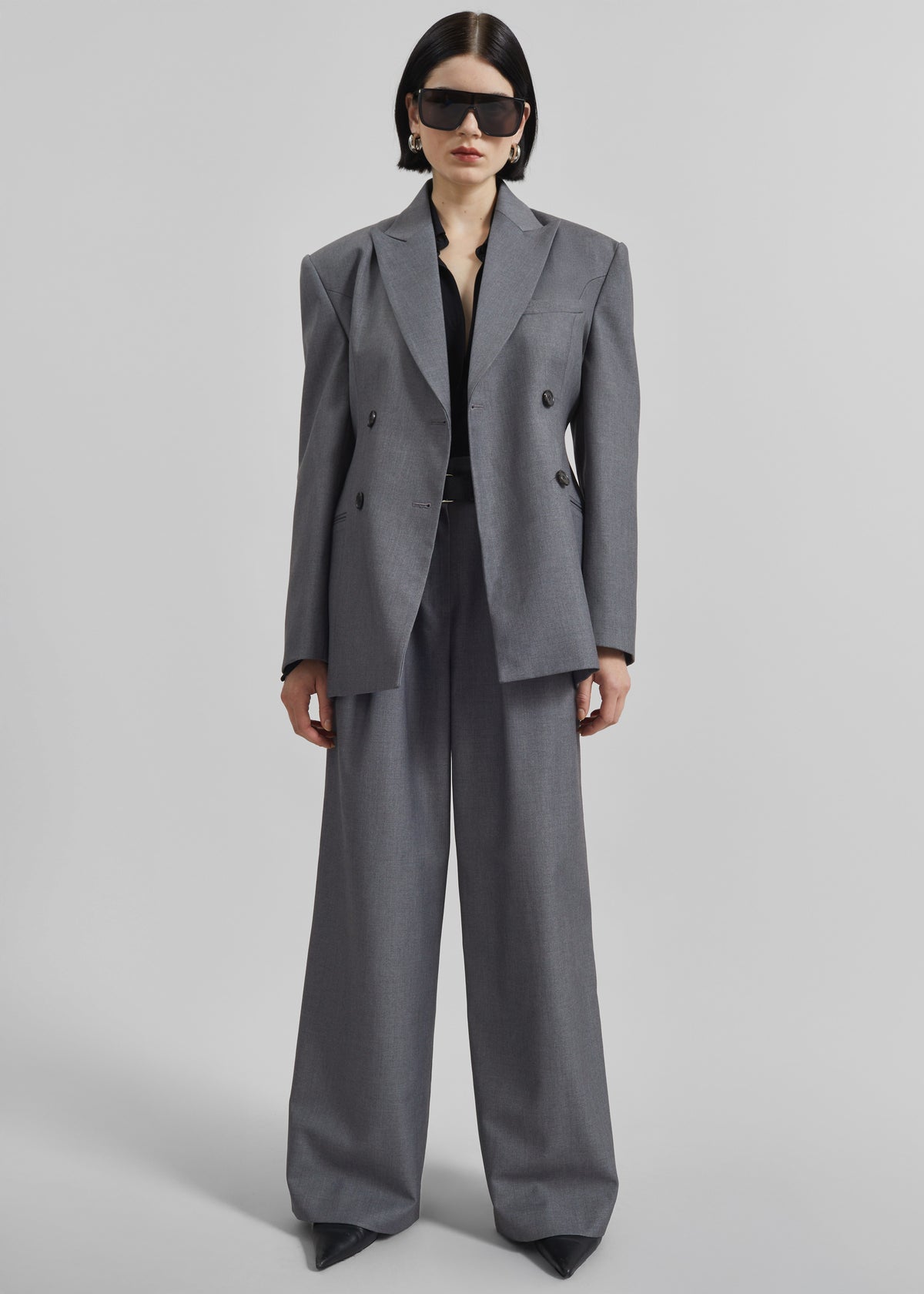 Dulverton Hourglass Blazer - Grey - 8