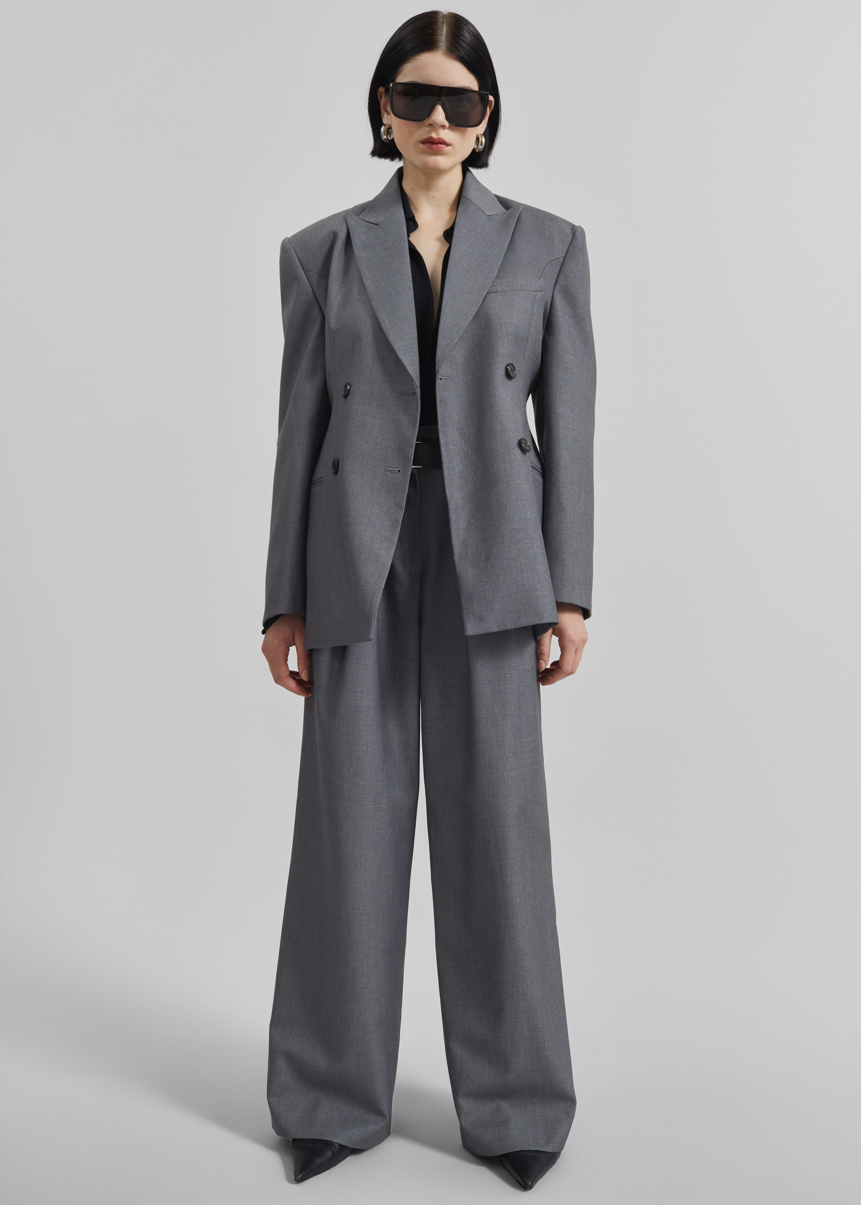 Dulverton Hourglass Blazer - Grey - 8